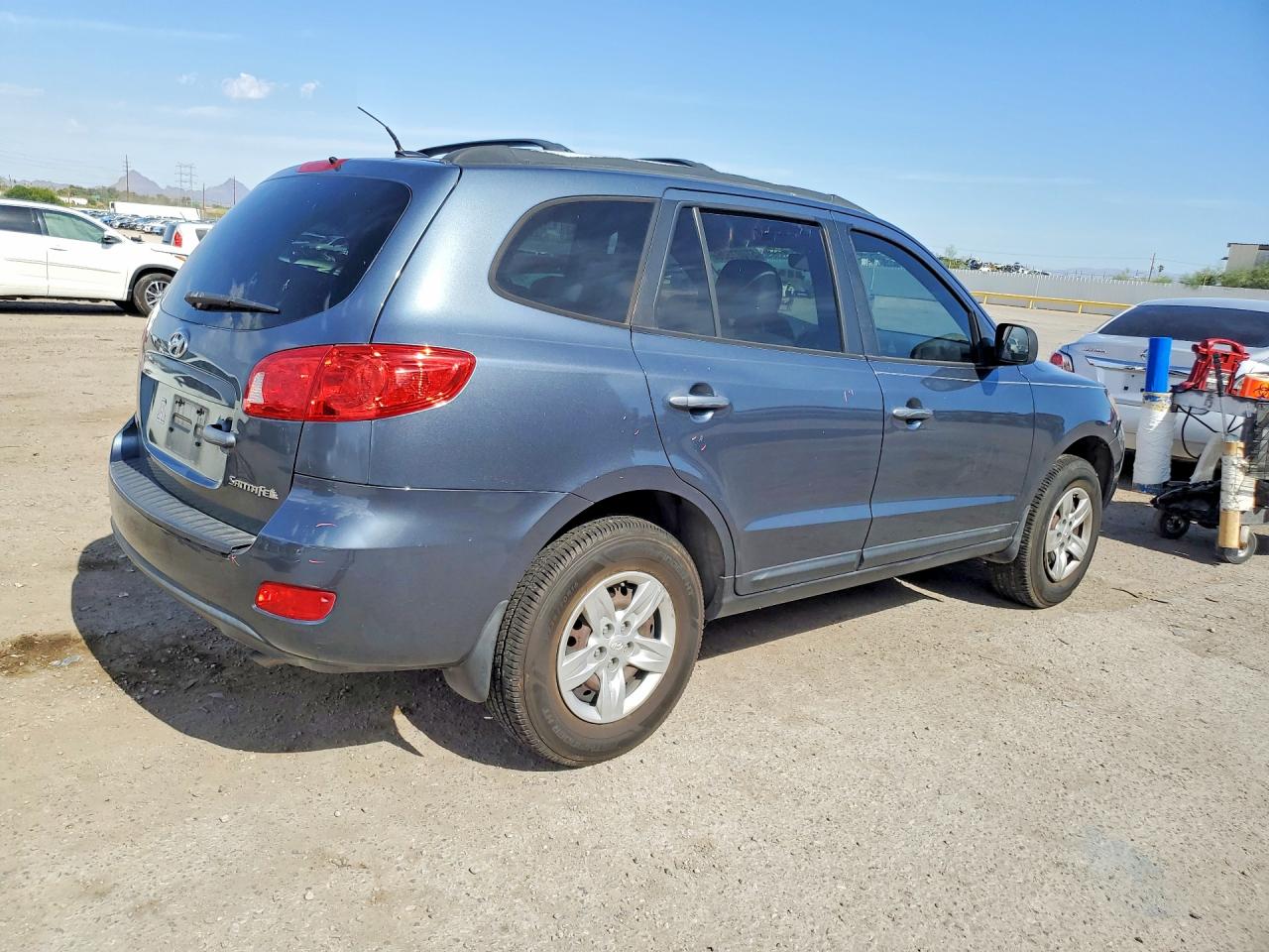 2009 Hyundai Santa Fe Gls Blue vin: 5NMSG13D59H246595