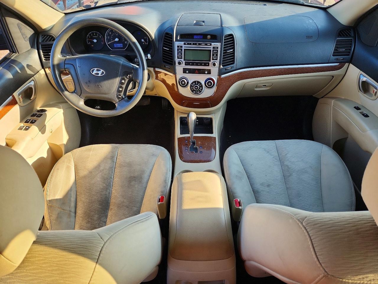 2009 Hyundai Santa Fe Gls Red vin: 5NMSG13D59H247603