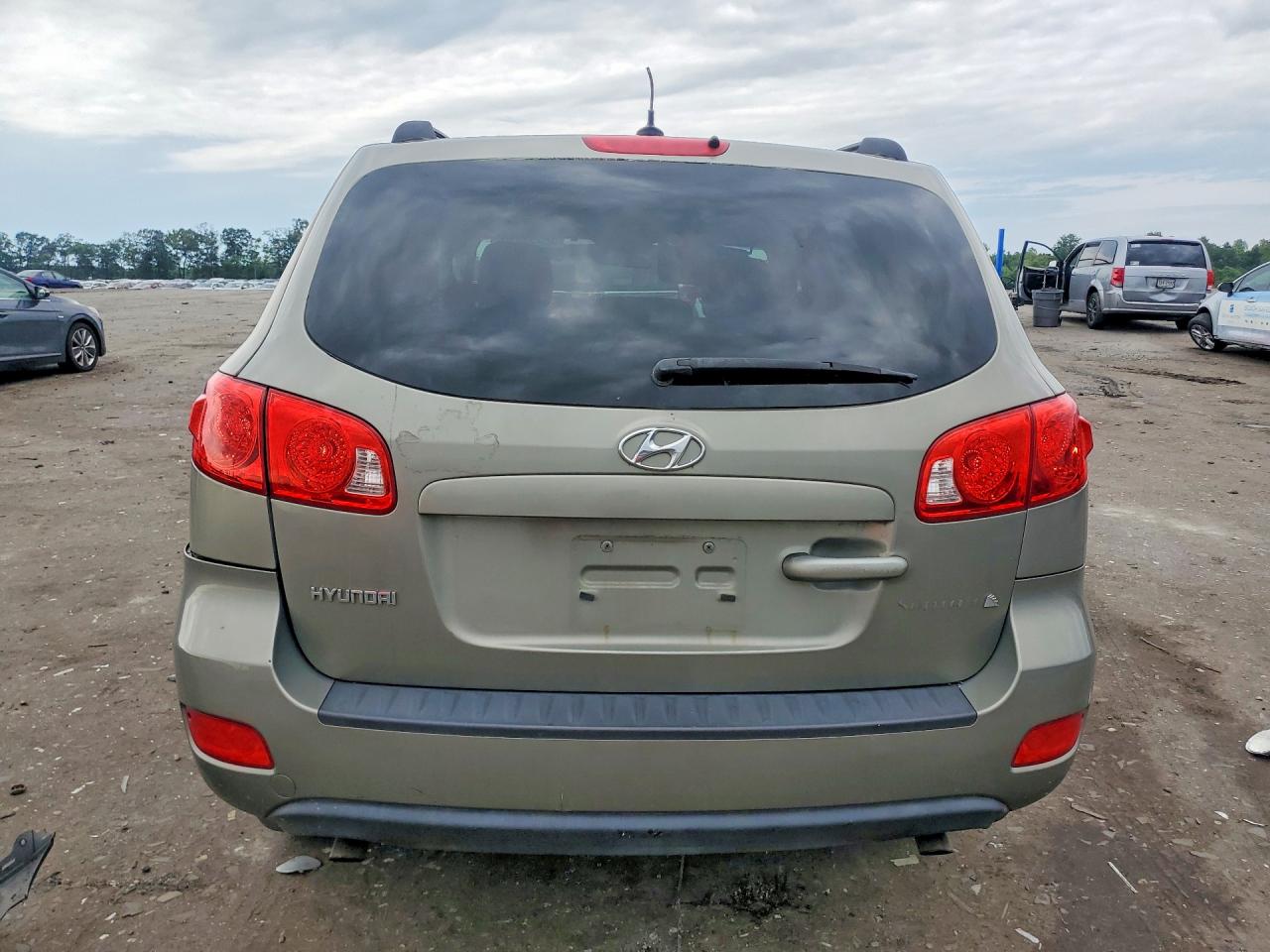2009 Hyundai Santa Fe Gls Green vin: 5NMSG13D59H248606