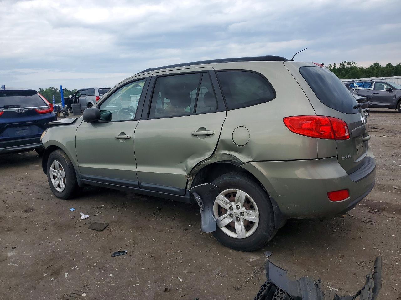 2009 Hyundai Santa Fe Gls Green vin: 5NMSG13D59H248606