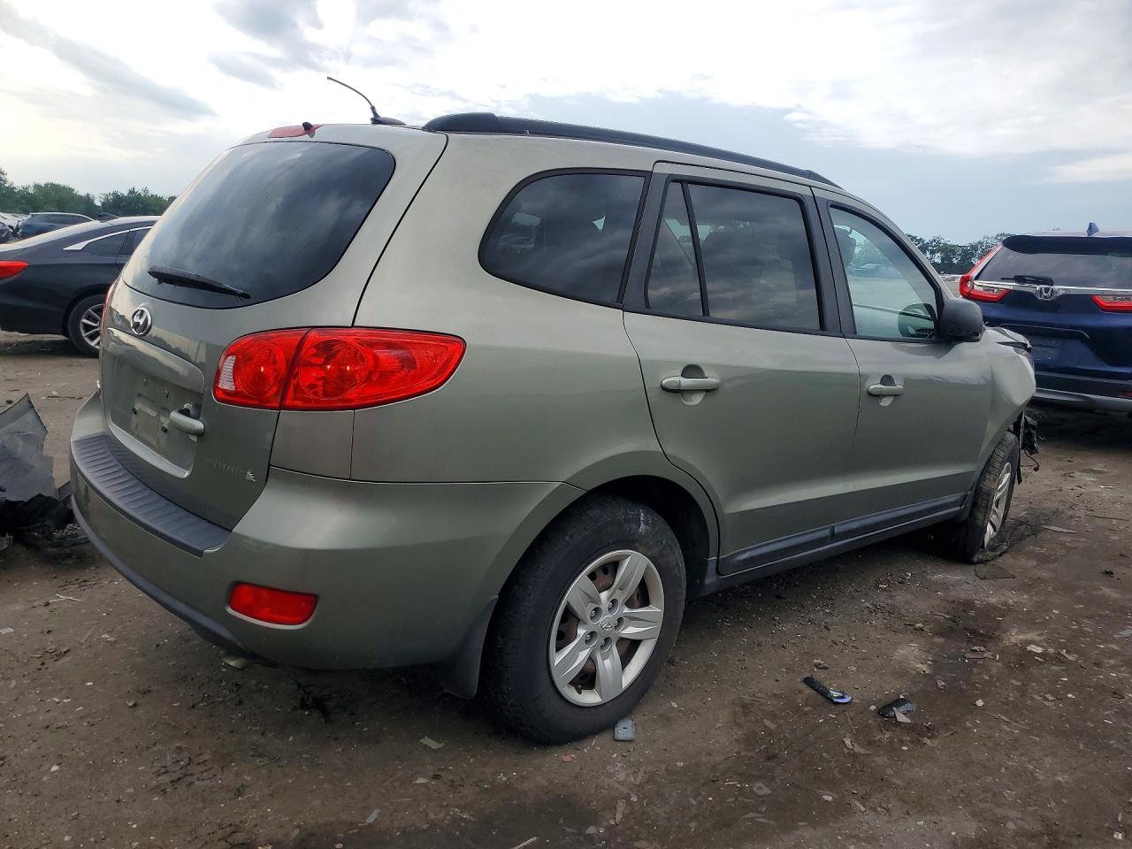 2009 Hyundai Santa Fe Gls Green vin: 5NMSG13D59H248606