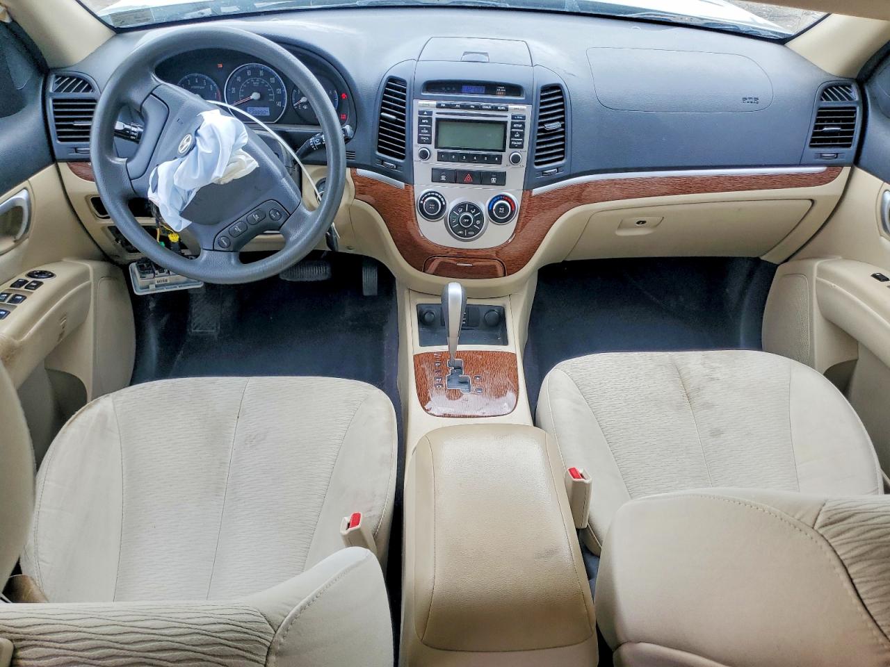 2009 Hyundai Santa Fe Gls Green vin: 5NMSG13D59H248606