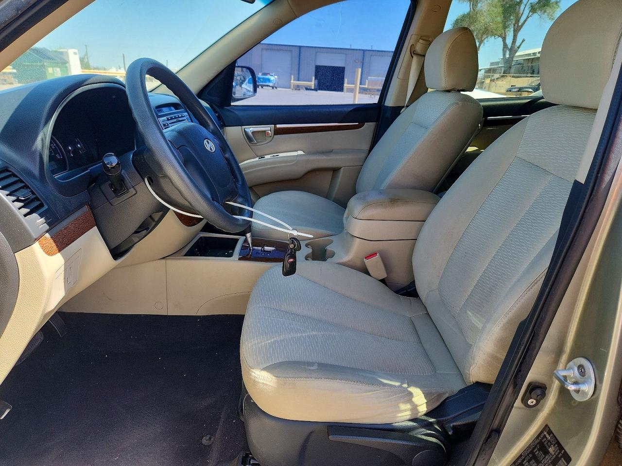 2009 Hyundai Santa Fe Gls Tan vin: 5NMSG13D59H248816