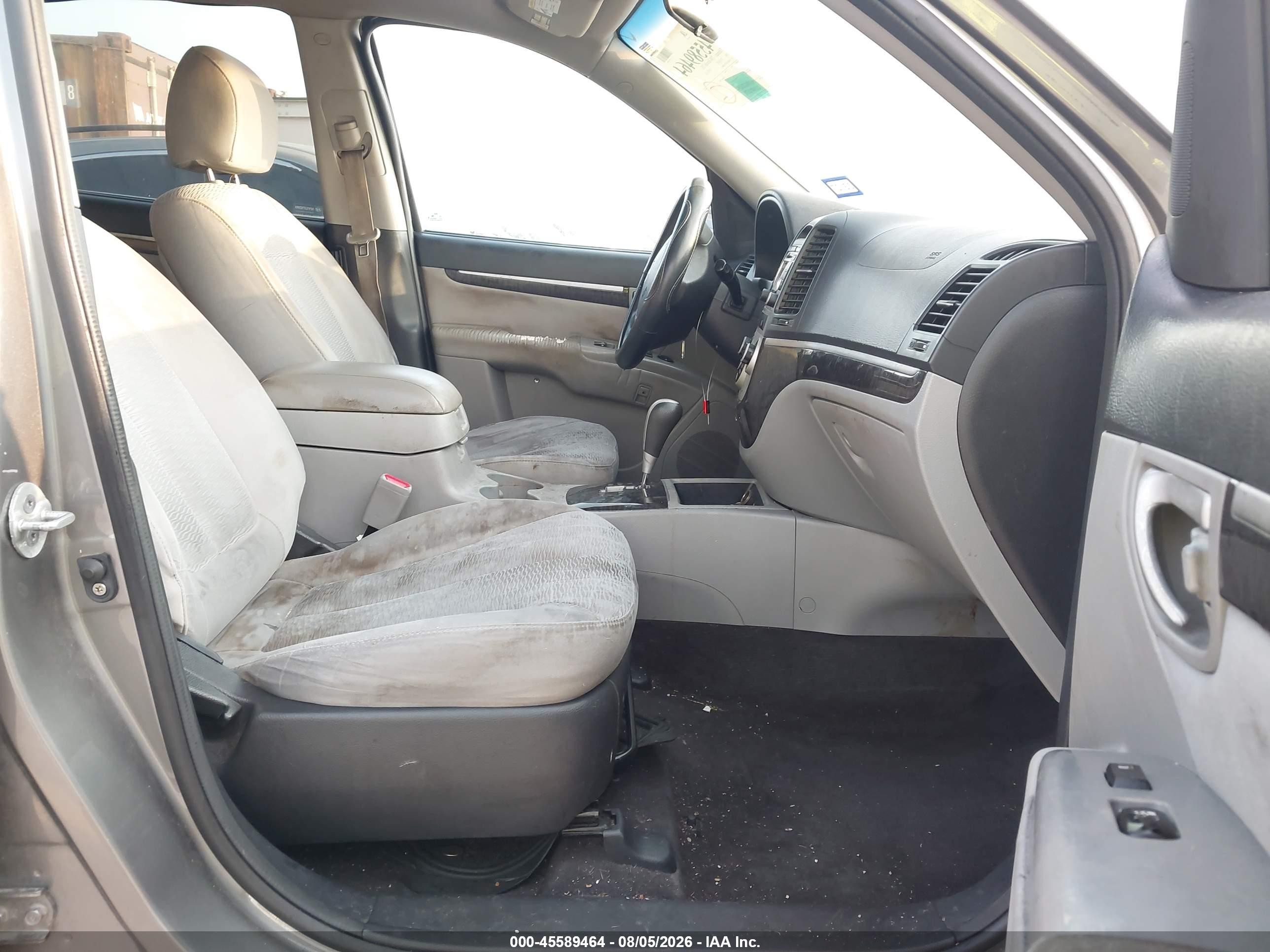 2009 Hyundai Santa Fe Gls Gray vin: 5NMSG13D59H264868