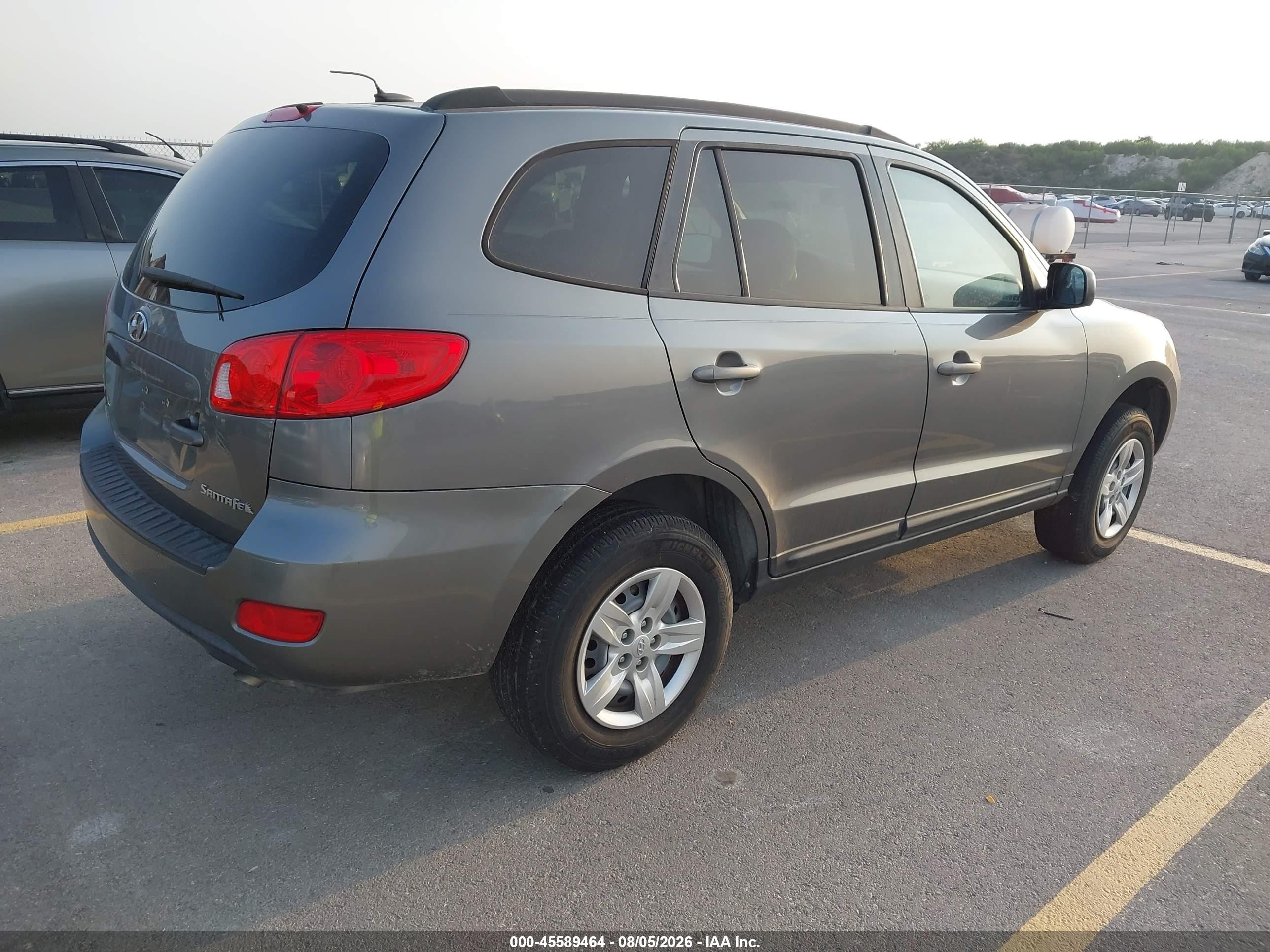 2009 Hyundai Santa Fe Gls Gray vin: 5NMSG13D59H264868