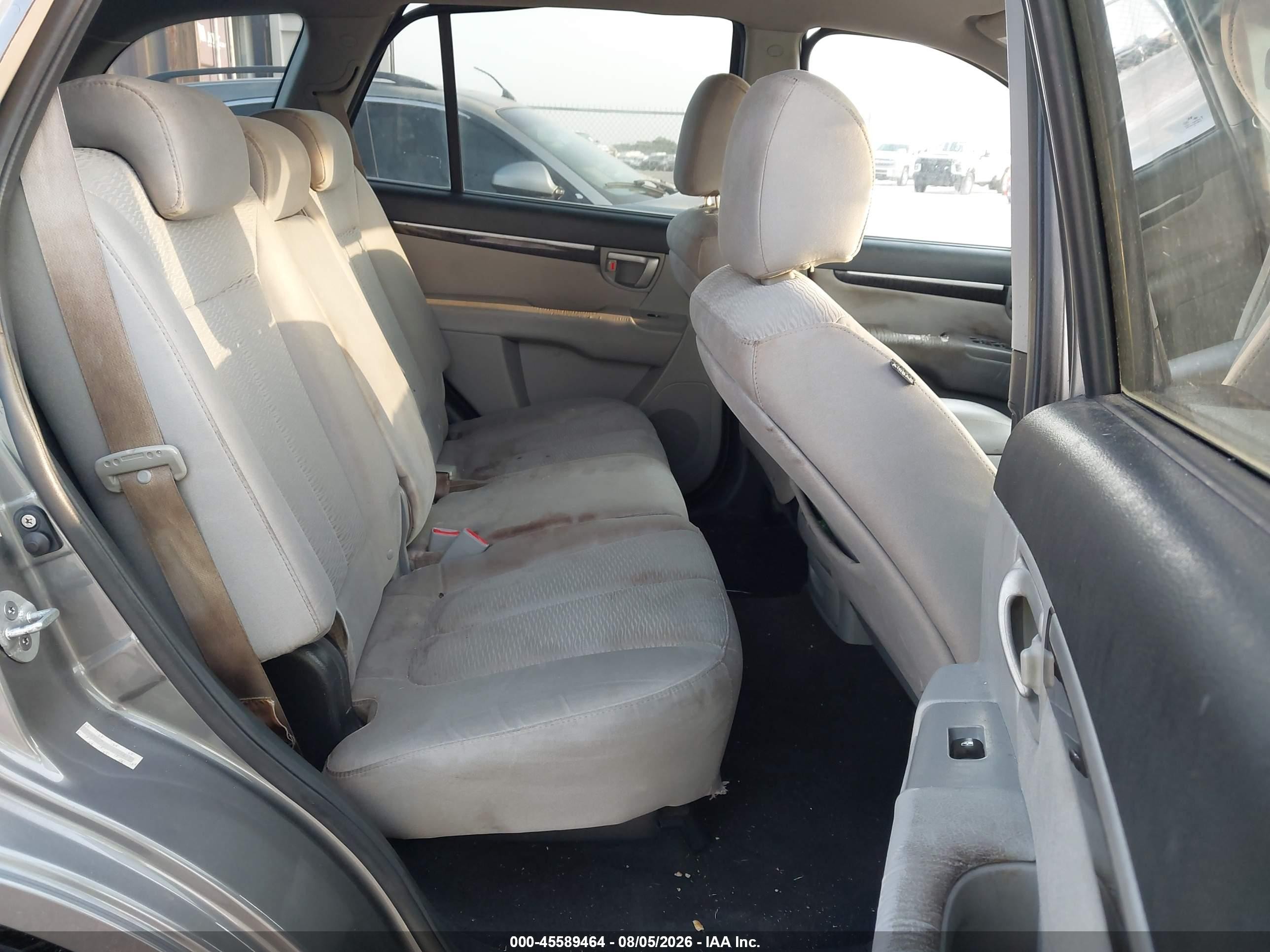 2009 Hyundai Santa Fe Gls Gray vin: 5NMSG13D59H264868
