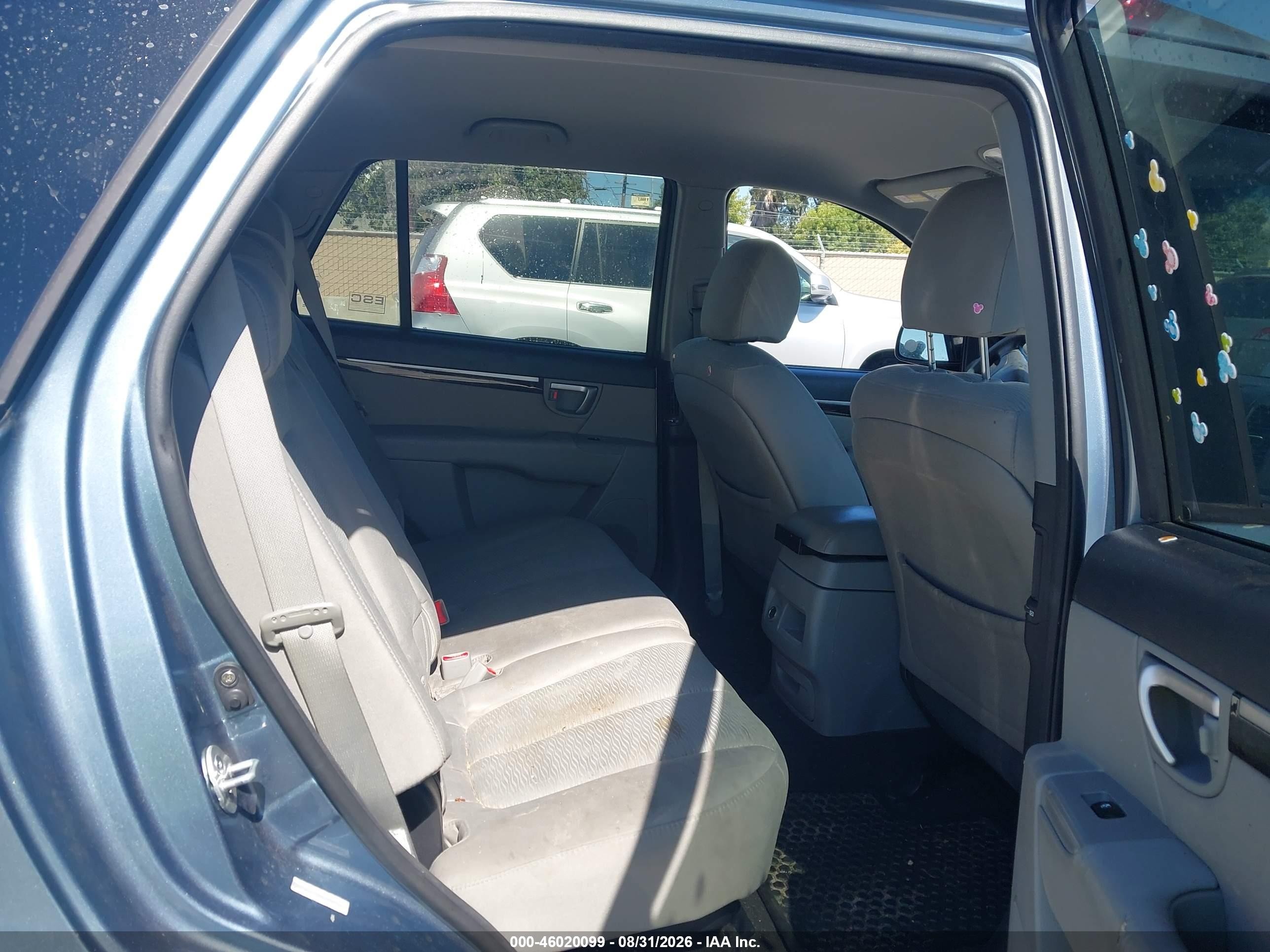 2009 Hyundai Santa Fe Gls Blue vin: 5NMSG13D59H275031