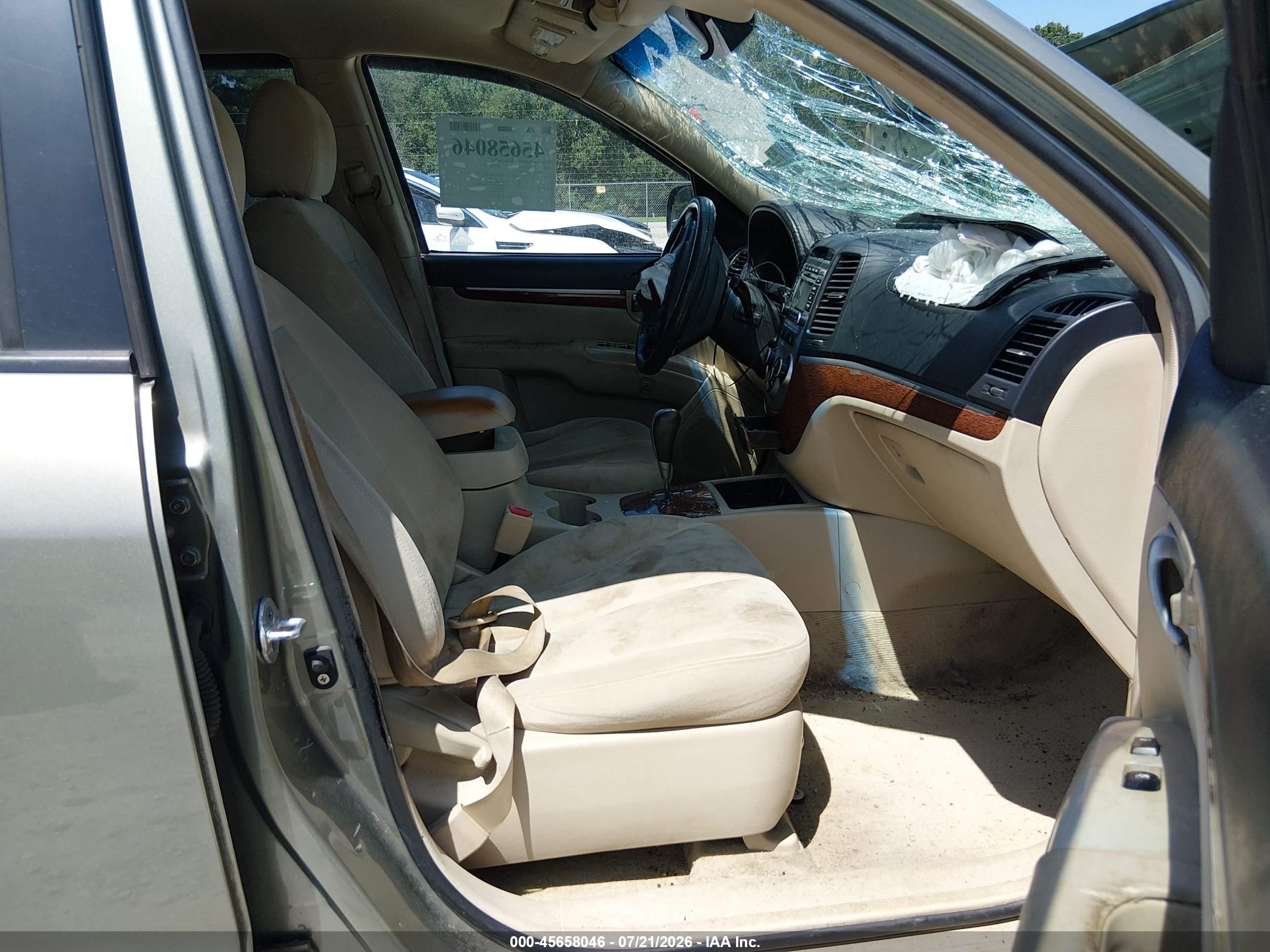 2009 Hyundai Santa Fe Gls Tan vin: 5NMSG13D59H307413
