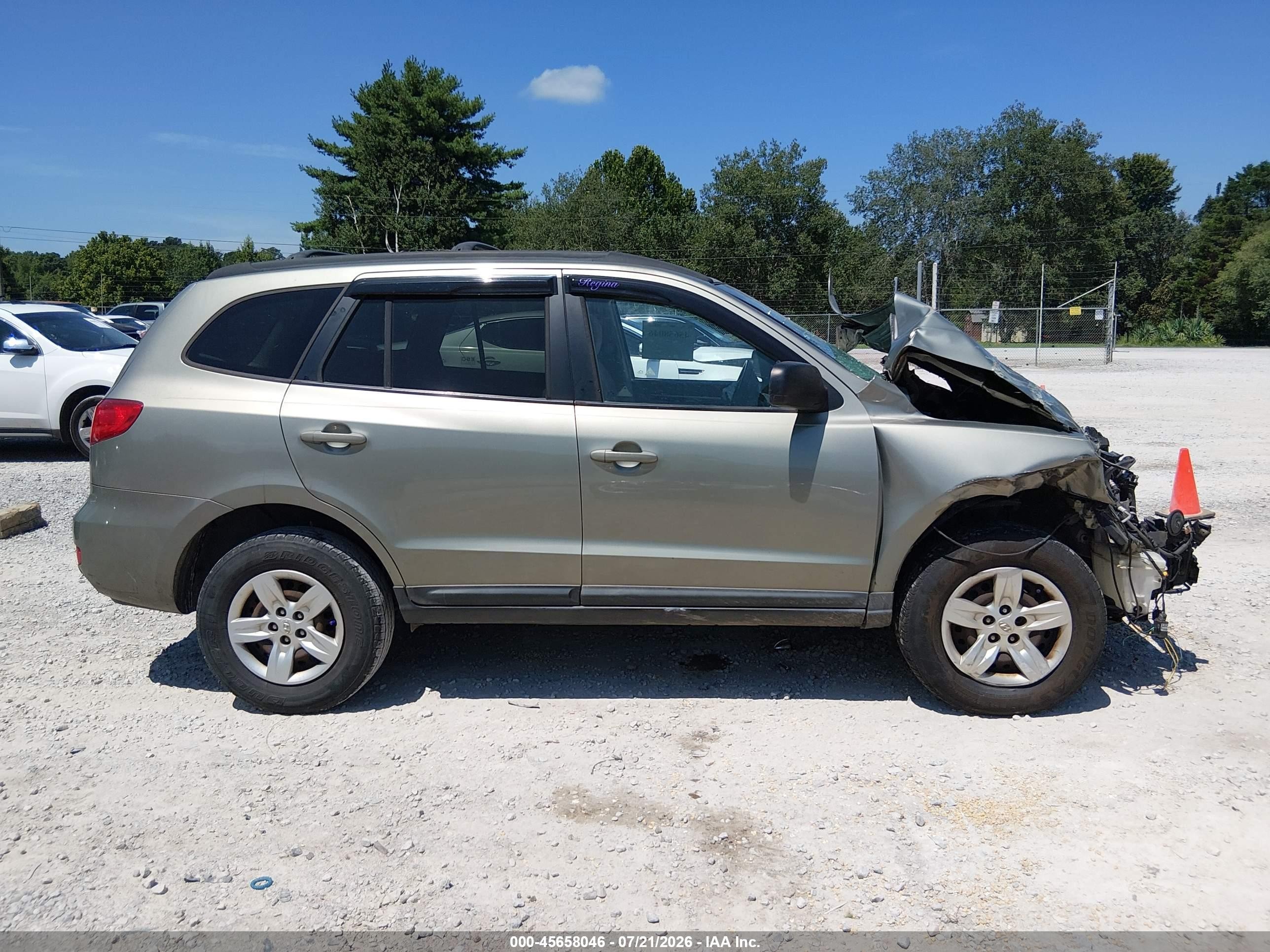 2009 Hyundai Santa Fe Gls Tan vin: 5NMSG13D59H307413