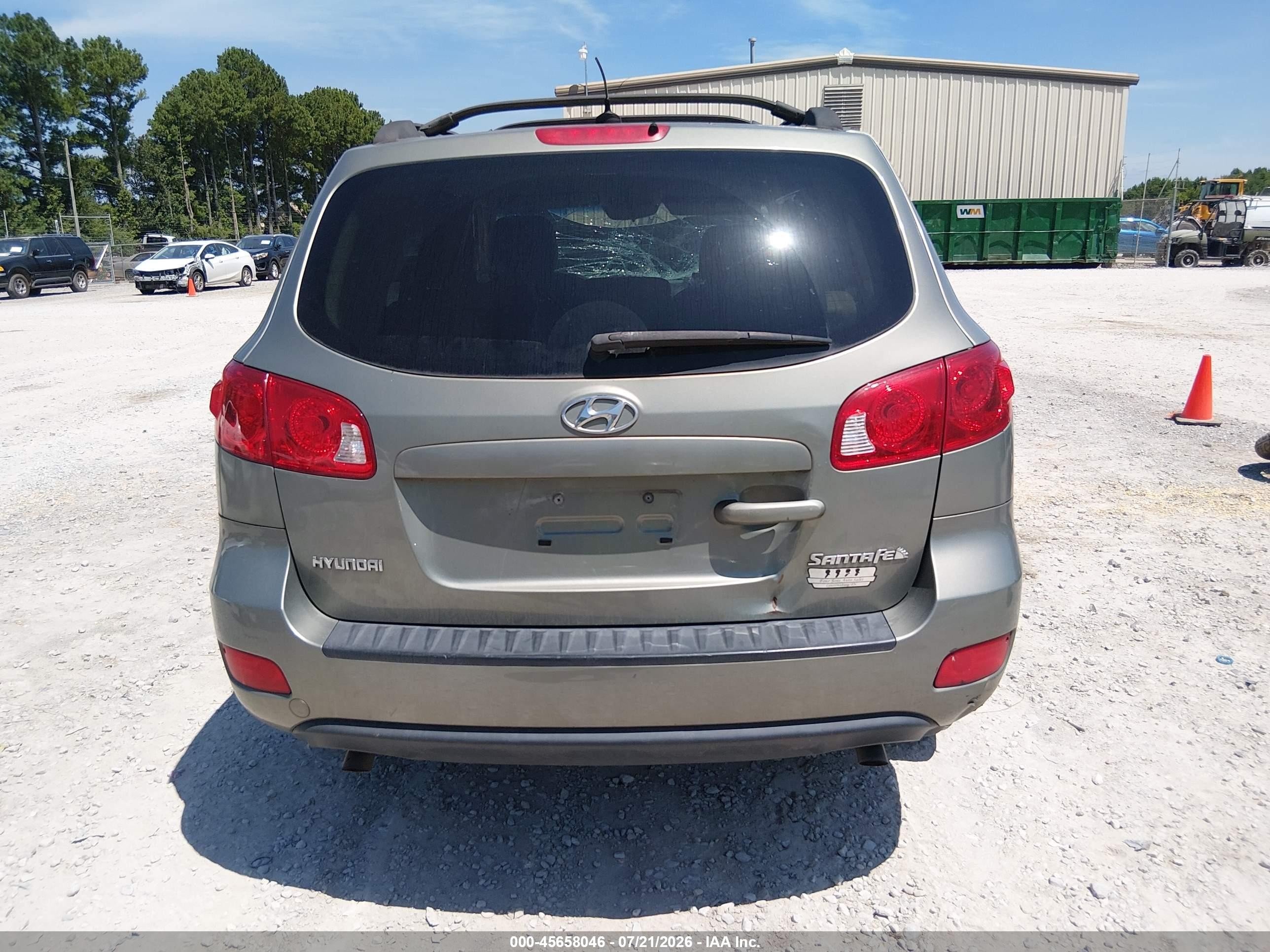 2009 Hyundai Santa Fe Gls Tan vin: 5NMSG13D59H307413