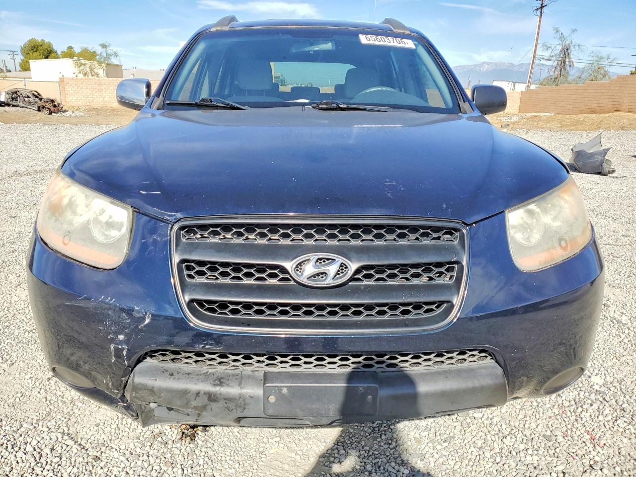 2009 Hyundai Santa Fe Gls Blue vin: 5NMSG13D59H312790
