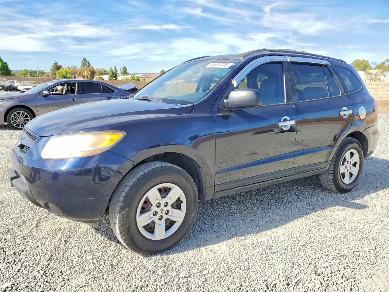 2009 Hyundai Santa Fe Gls Blue vin: 5NMSG13D59H312790