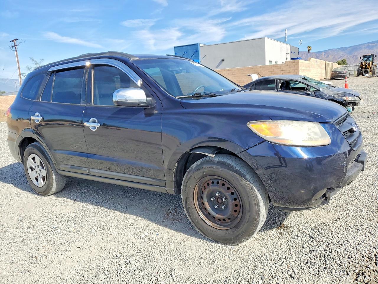 2009 Hyundai Santa Fe Gls Blue vin: 5NMSG13D59H312790
