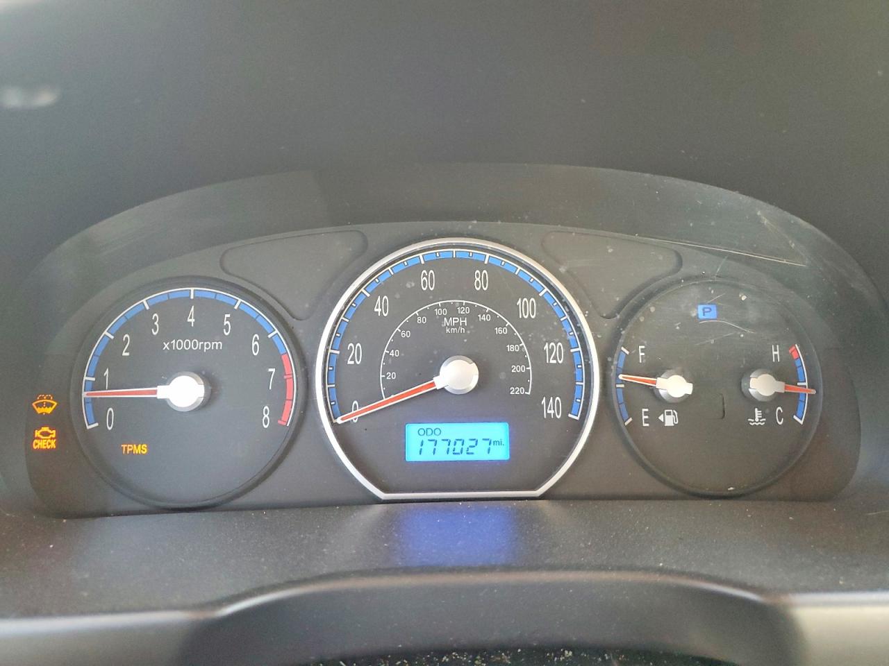 2009 Hyundai Santa Fe Gls Blue vin: 5NMSG13D59H312790