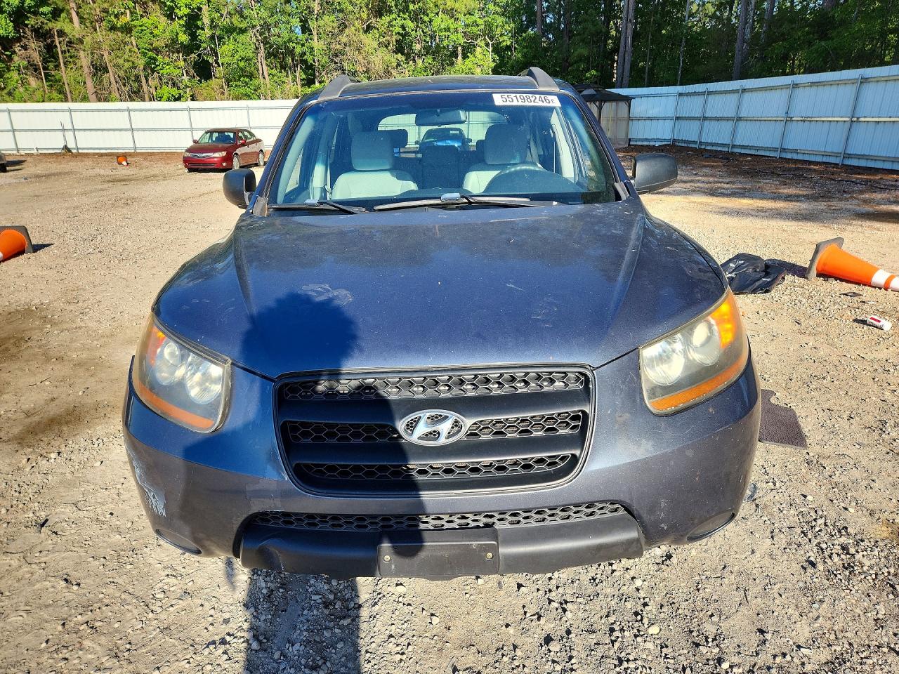 2009 Hyundai Santa Fe Gls Gray vin: 5NMSG13D59H318976