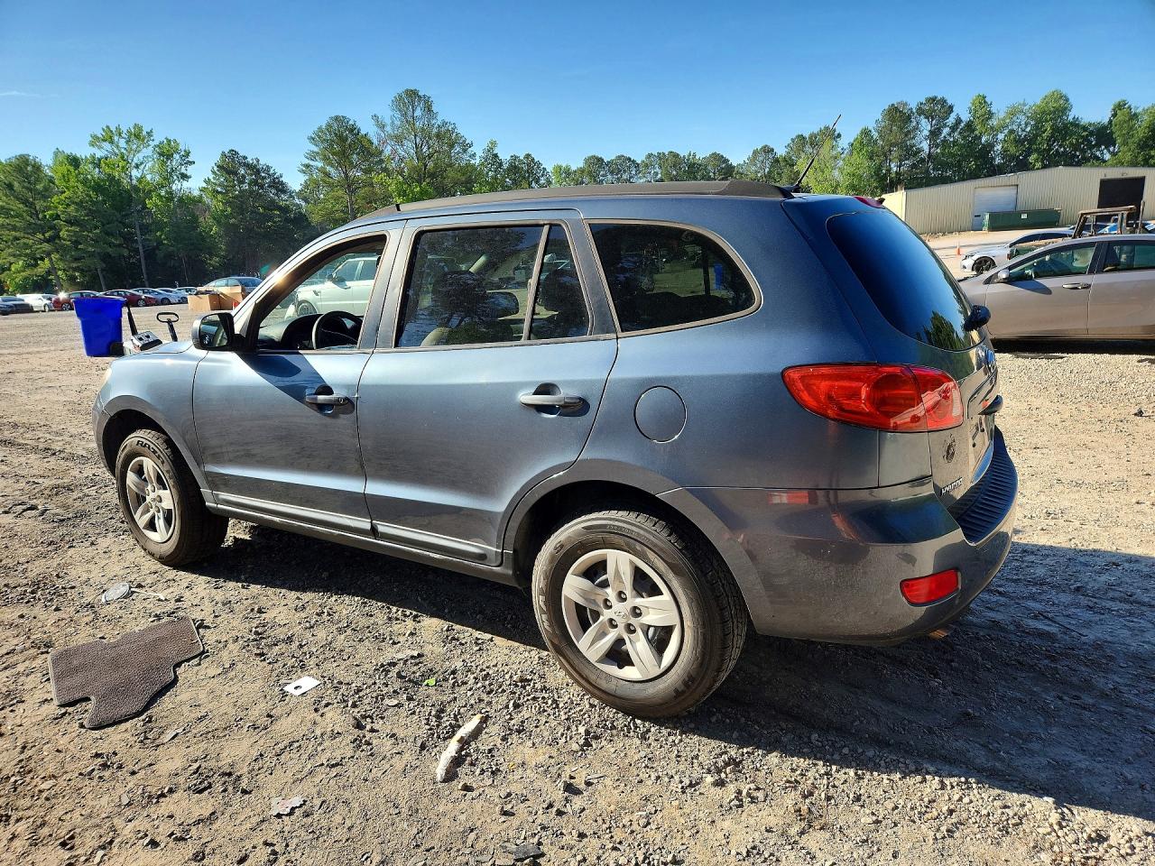 2009 Hyundai Santa Fe Gls Gray vin: 5NMSG13D59H318976