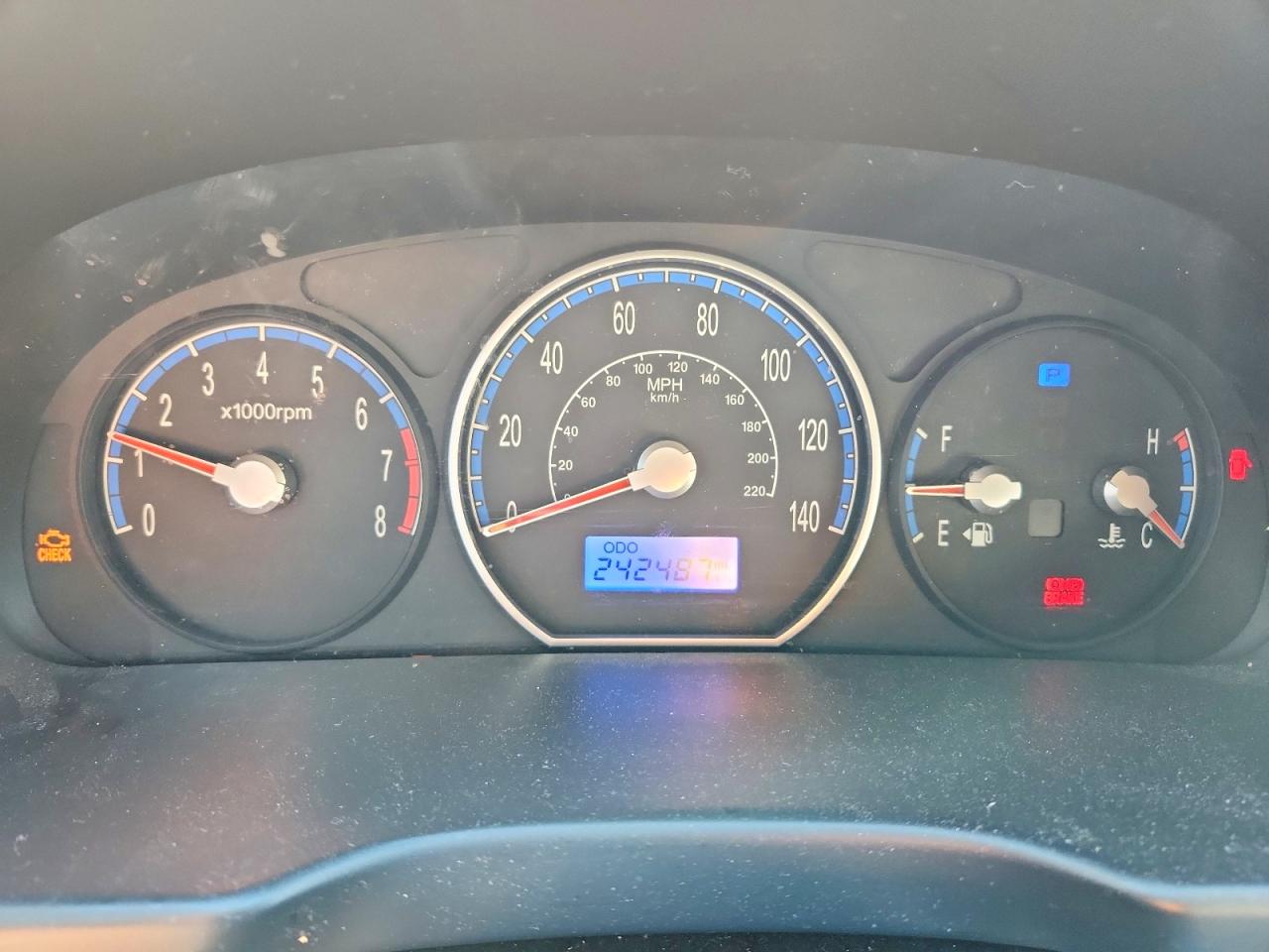 2009 Hyundai Santa Fe Gls Gray vin: 5NMSG13D59H318976