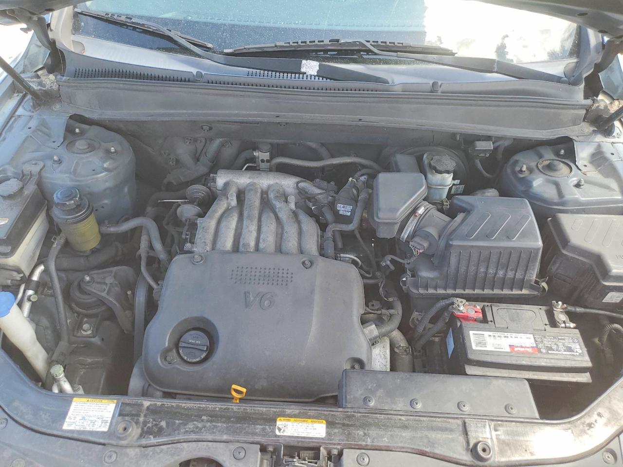 2009 Hyundai Santa Fe Gls Угольный vin: 5NMSG13D59H320436