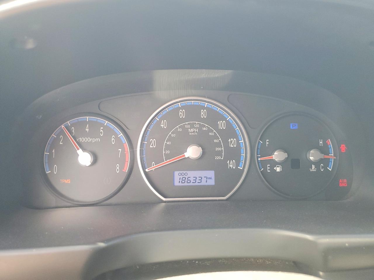2009 Hyundai Santa Fe Gls Угольный vin: 5NMSG13D59H320436