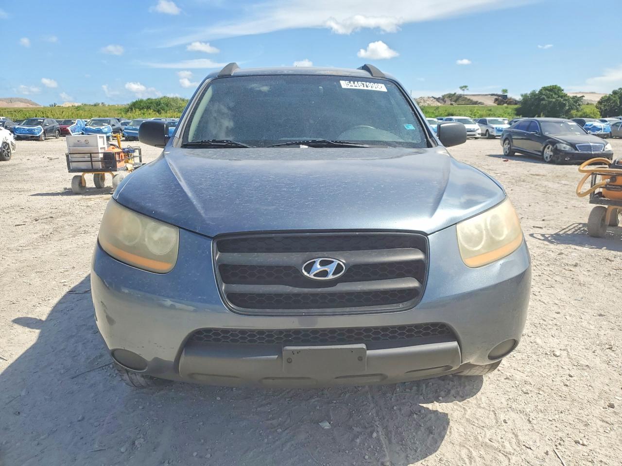 2009 Hyundai Santa Fe Gls Угольный vin: 5NMSG13D59H320436