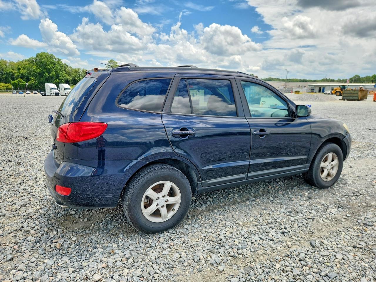 2007 Hyundai Santa Fe Gls Blue vin: 5NMSG13D67H040439