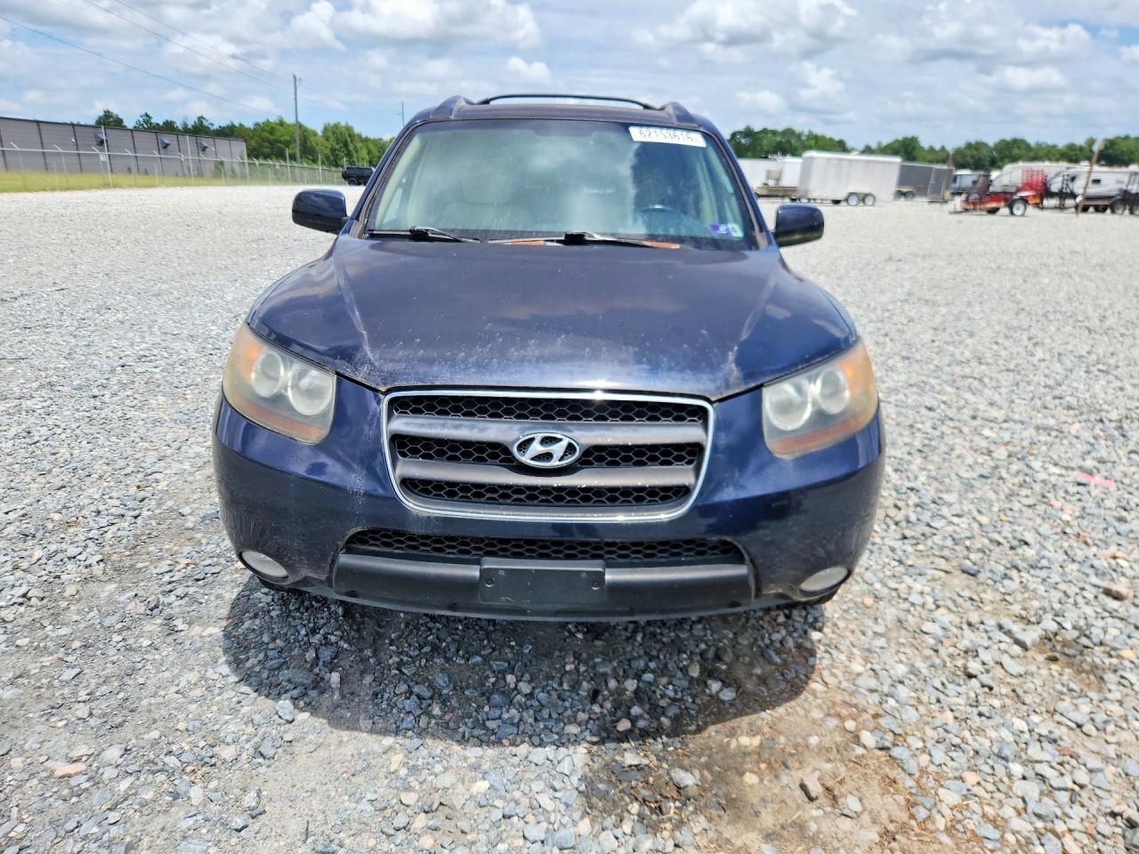 2007 Hyundai Santa Fe Gls Blue vin: 5NMSG13D67H040439