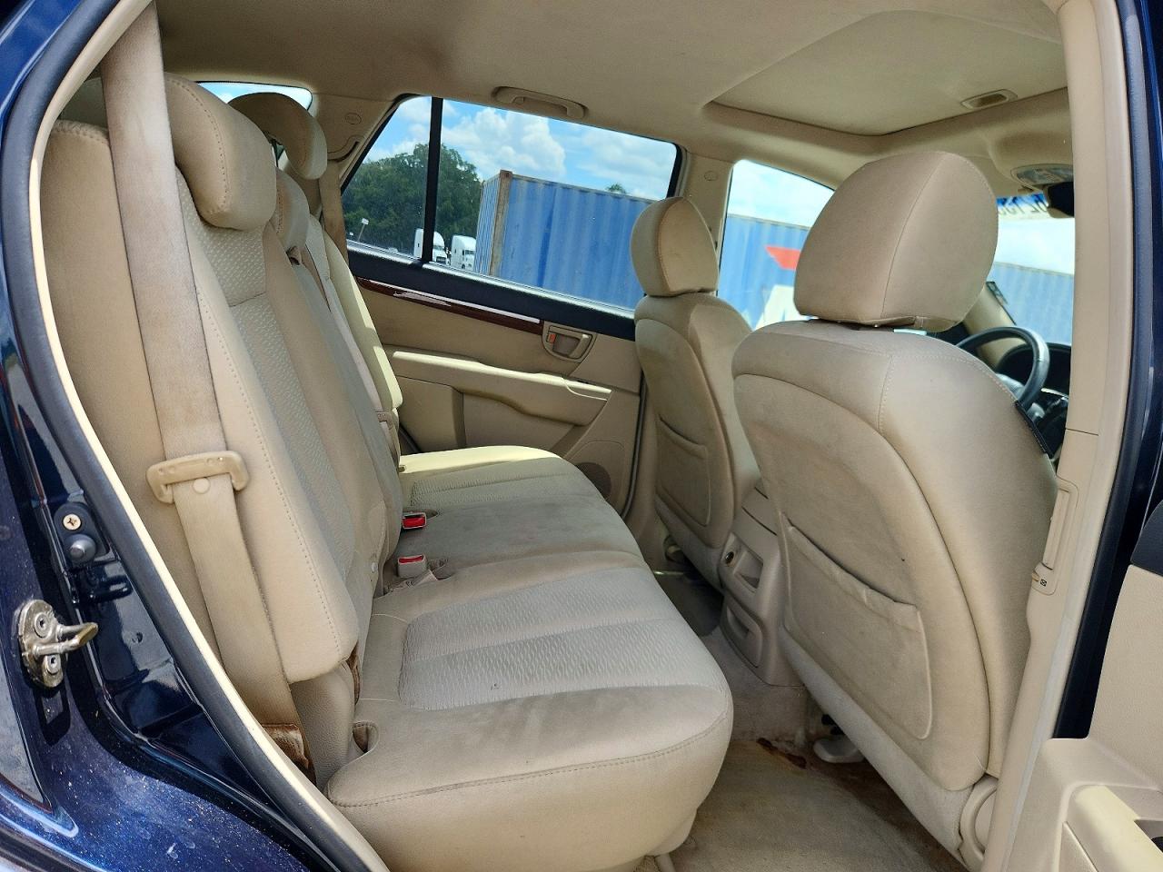 2007 Hyundai Santa Fe Gls Blue vin: 5NMSG13D67H040439