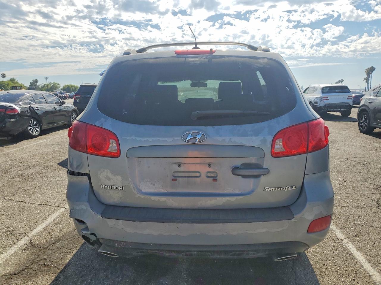 2007 Hyundai Santa Fe Gls Gray vin: 5NMSG13D67H054986
