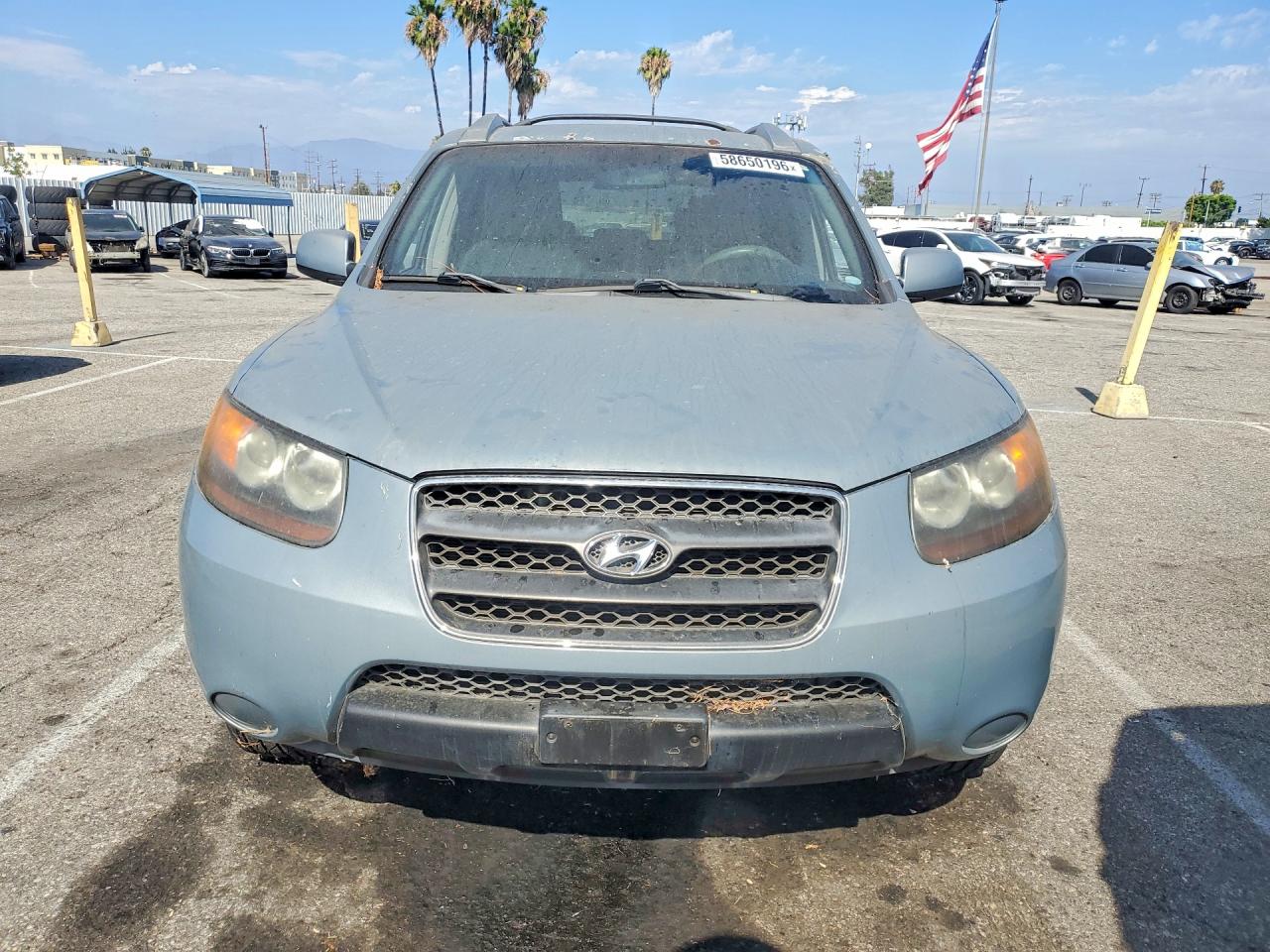2007 Hyundai Santa Fe Gls Gray vin: 5NMSG13D67H054986