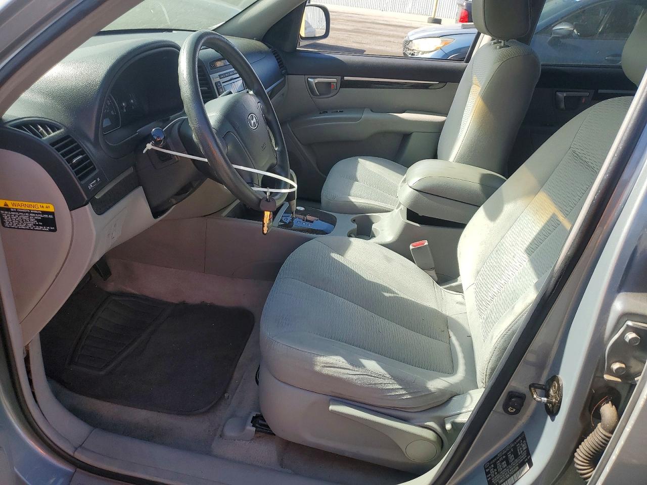 2007 Hyundai Santa Fe Gls Gray vin: 5NMSG13D67H054986