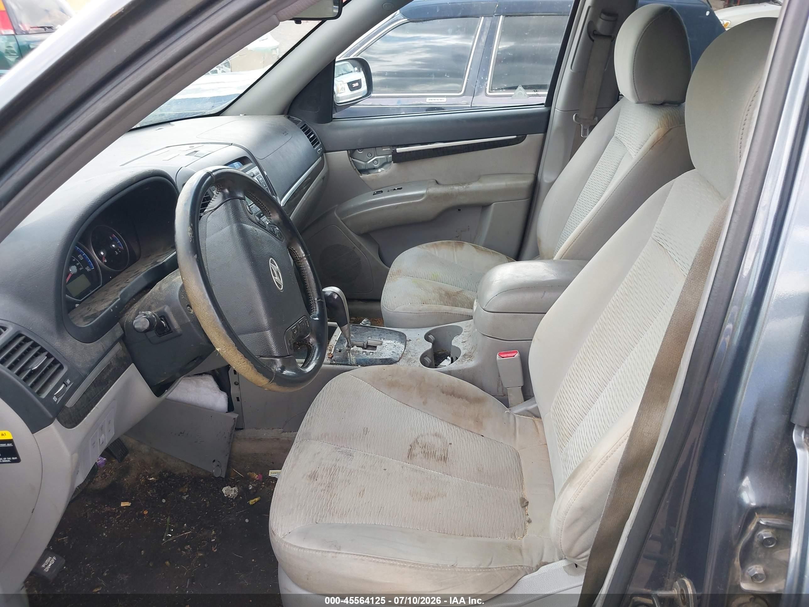 2007 Hyundai Santa Fe Gls Blue vin: 5NMSG13D67H064028
