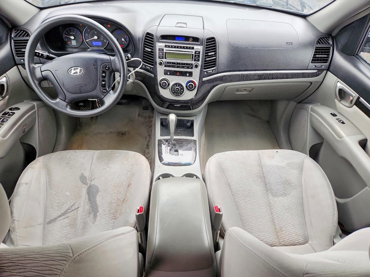 2007 Hyundai Santa Fe Gls Black vin: 5NMSG13D67H084036
