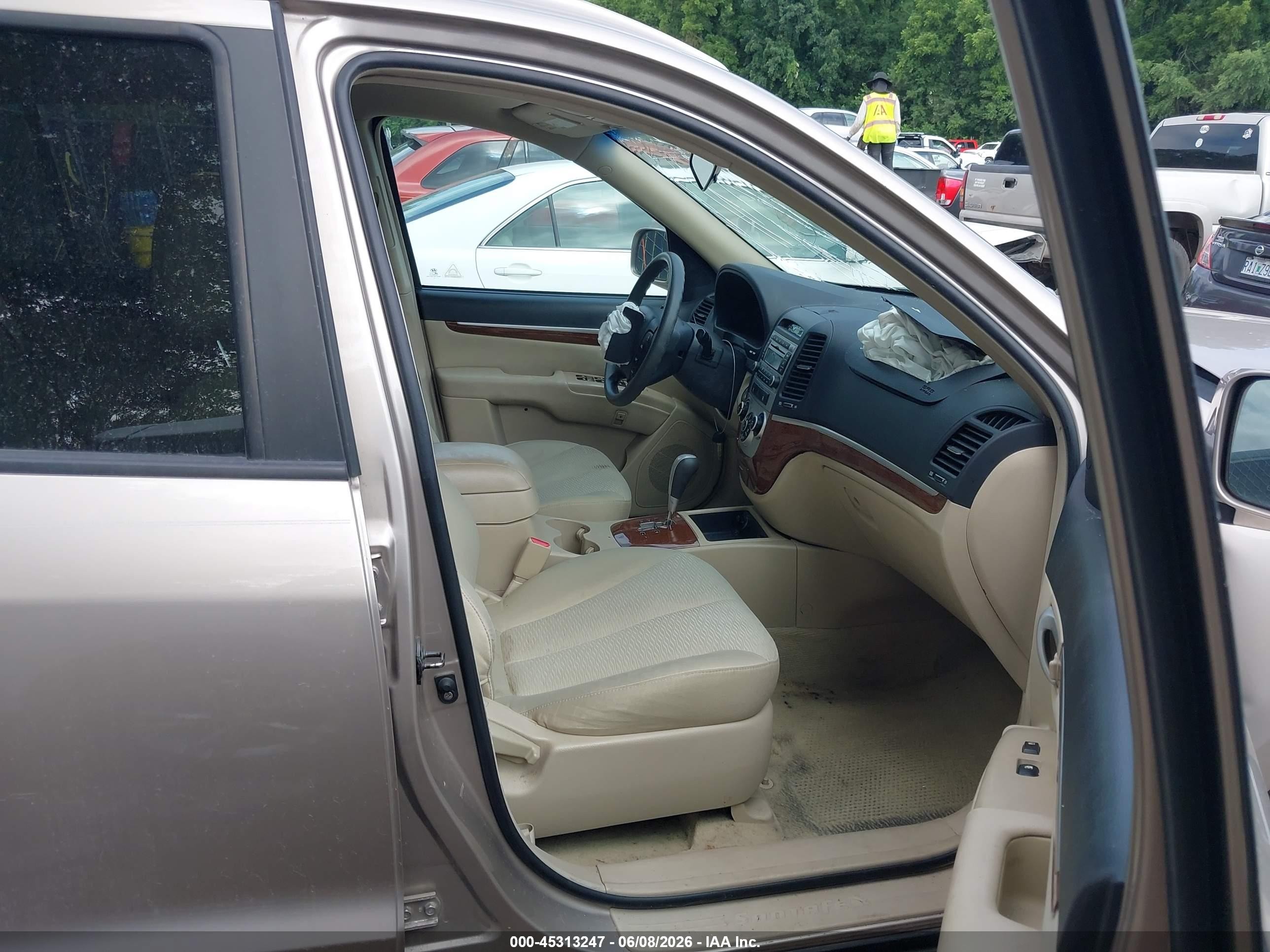 2007 Hyundai Santa Fe Gls Gold vin: 5NMSG13D67H110988