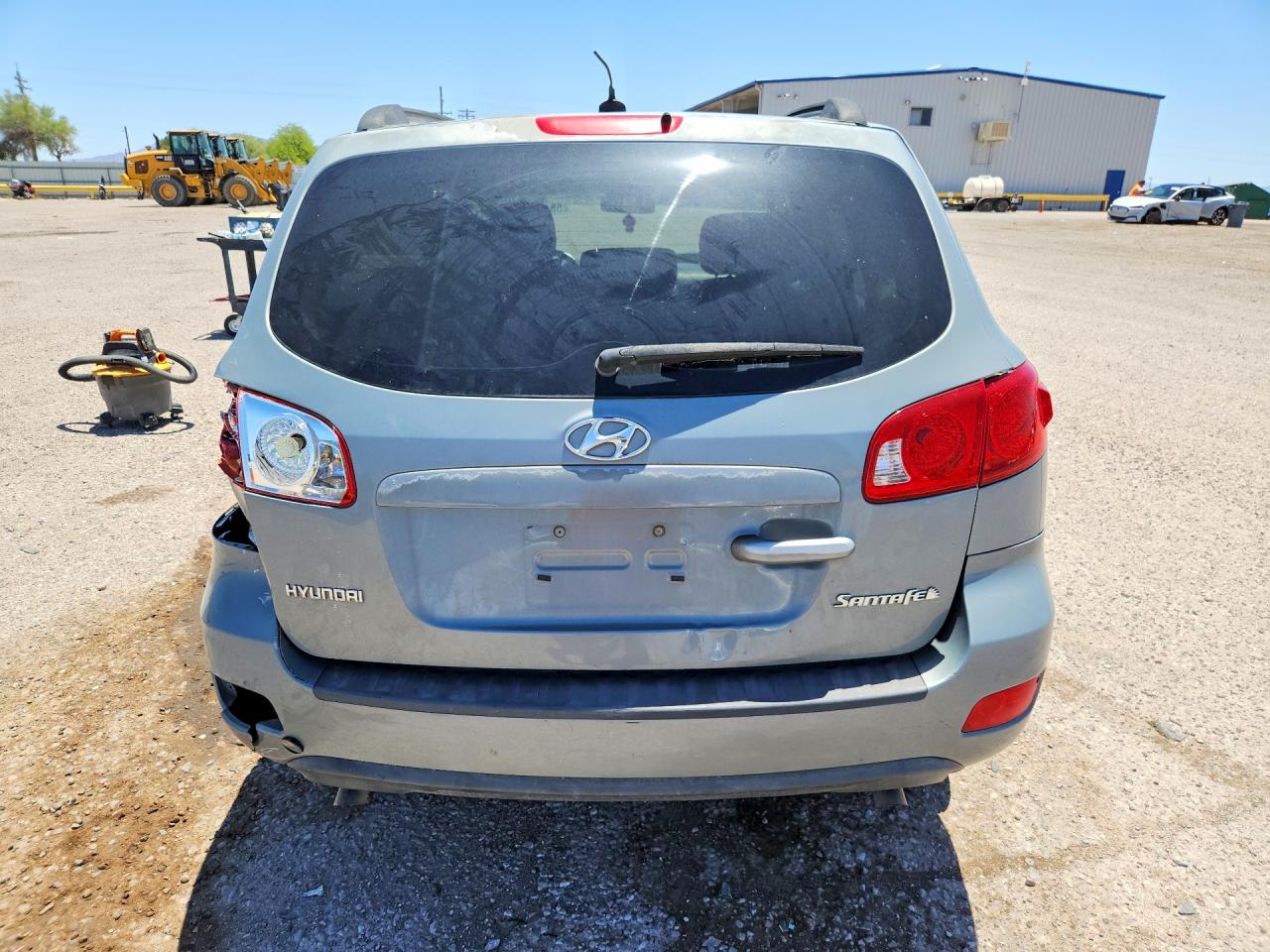 2008 Hyundai Santa Fe Gls Silver vin: 5NMSG13D68H164566
