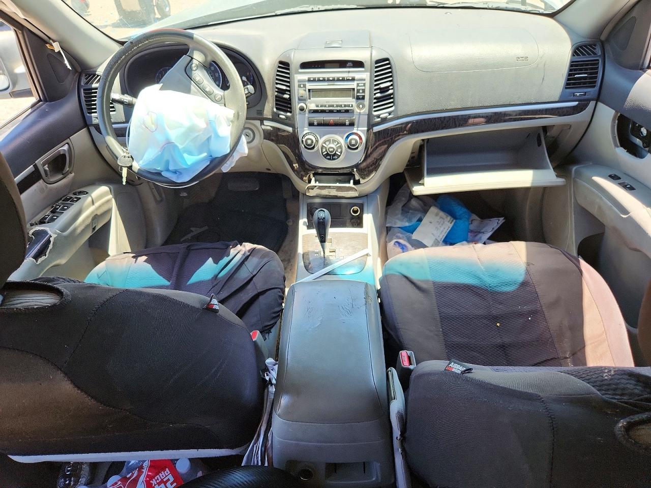 2008 Hyundai Santa Fe Gls Silver vin: 5NMSG13D68H164566