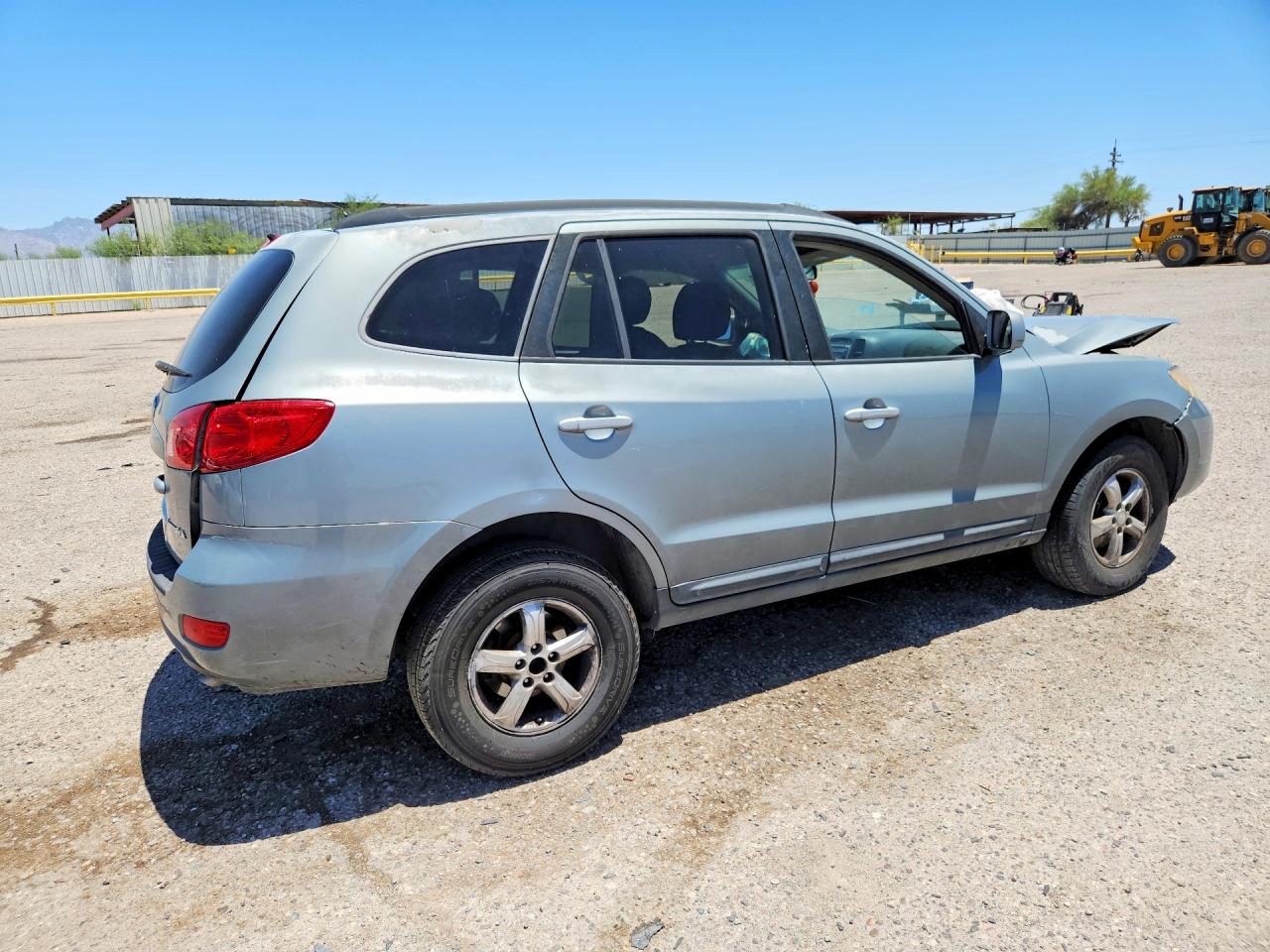 2008 Hyundai Santa Fe Gls Silver vin: 5NMSG13D68H164566