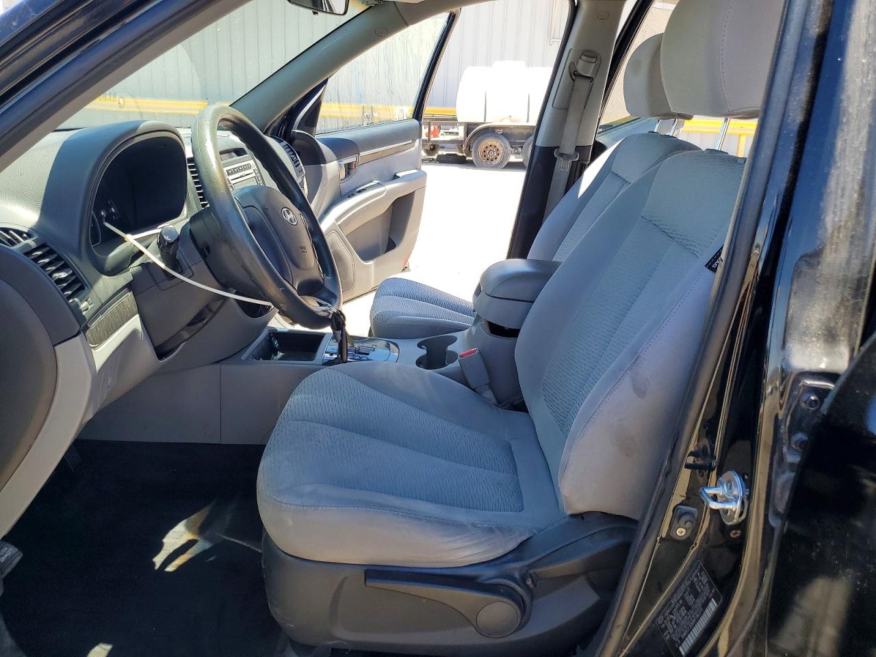 2008 Hyundai Santa Fe Gls Black vin: 5NMSG13D68H196370