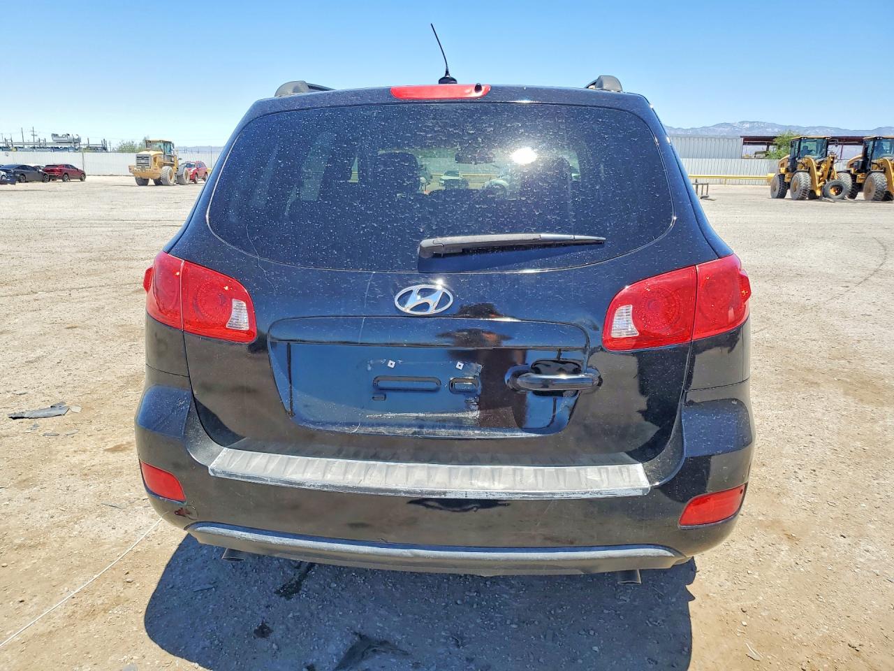 2008 Hyundai Santa Fe Gls Black vin: 5NMSG13D68H196370