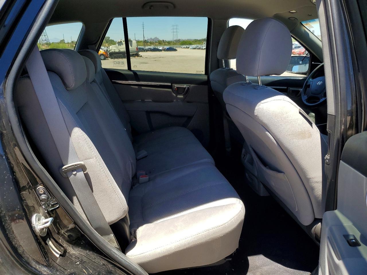 2008 Hyundai Santa Fe Gls Black vin: 5NMSG13D68H196370