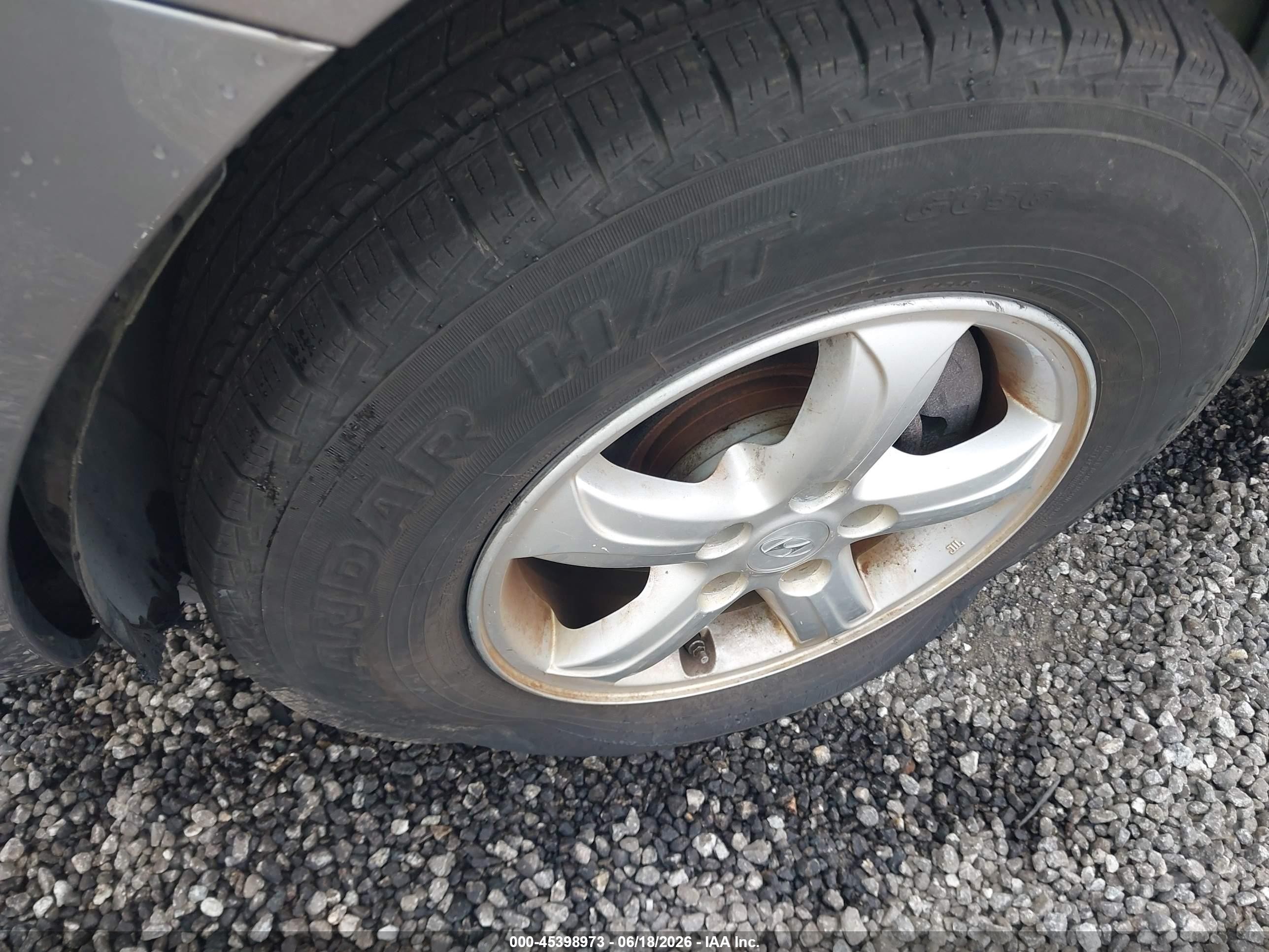 2008 Hyundai Santa Fe Gls Gray vin: 5NMSG13D68H196837