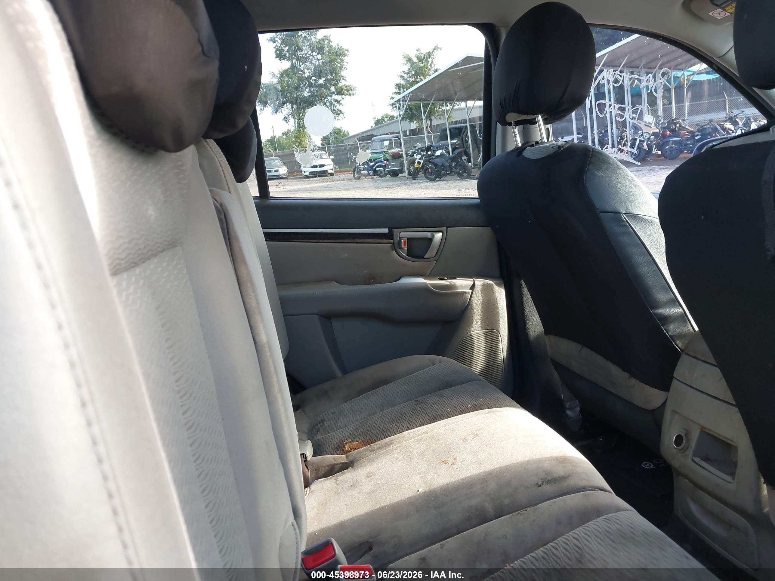 2008 Hyundai Santa Fe Gls Gray vin: 5NMSG13D68H196837