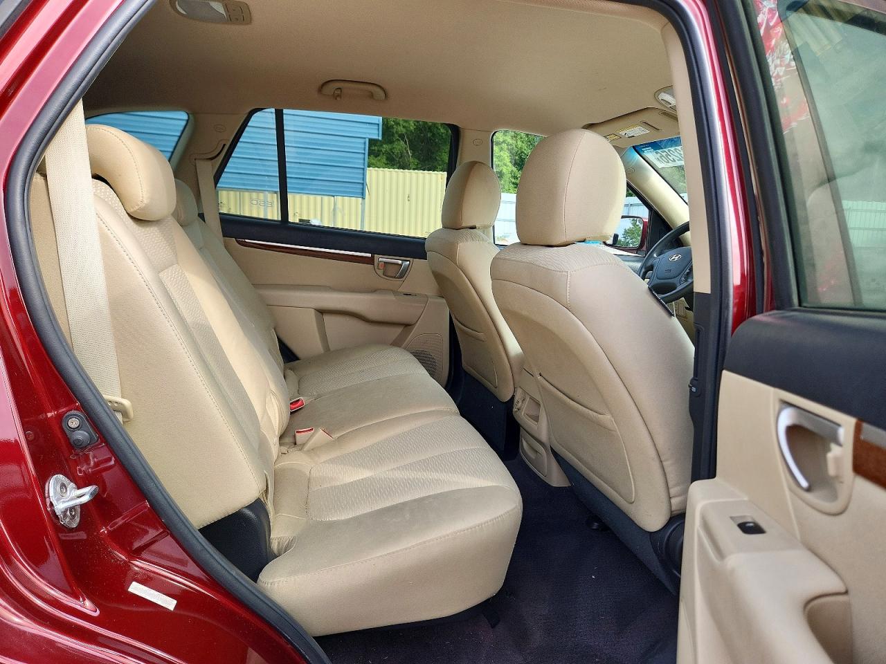 2008 Hyundai Santa Fe Gls Maroon vin: 5NMSG13D68H209926
