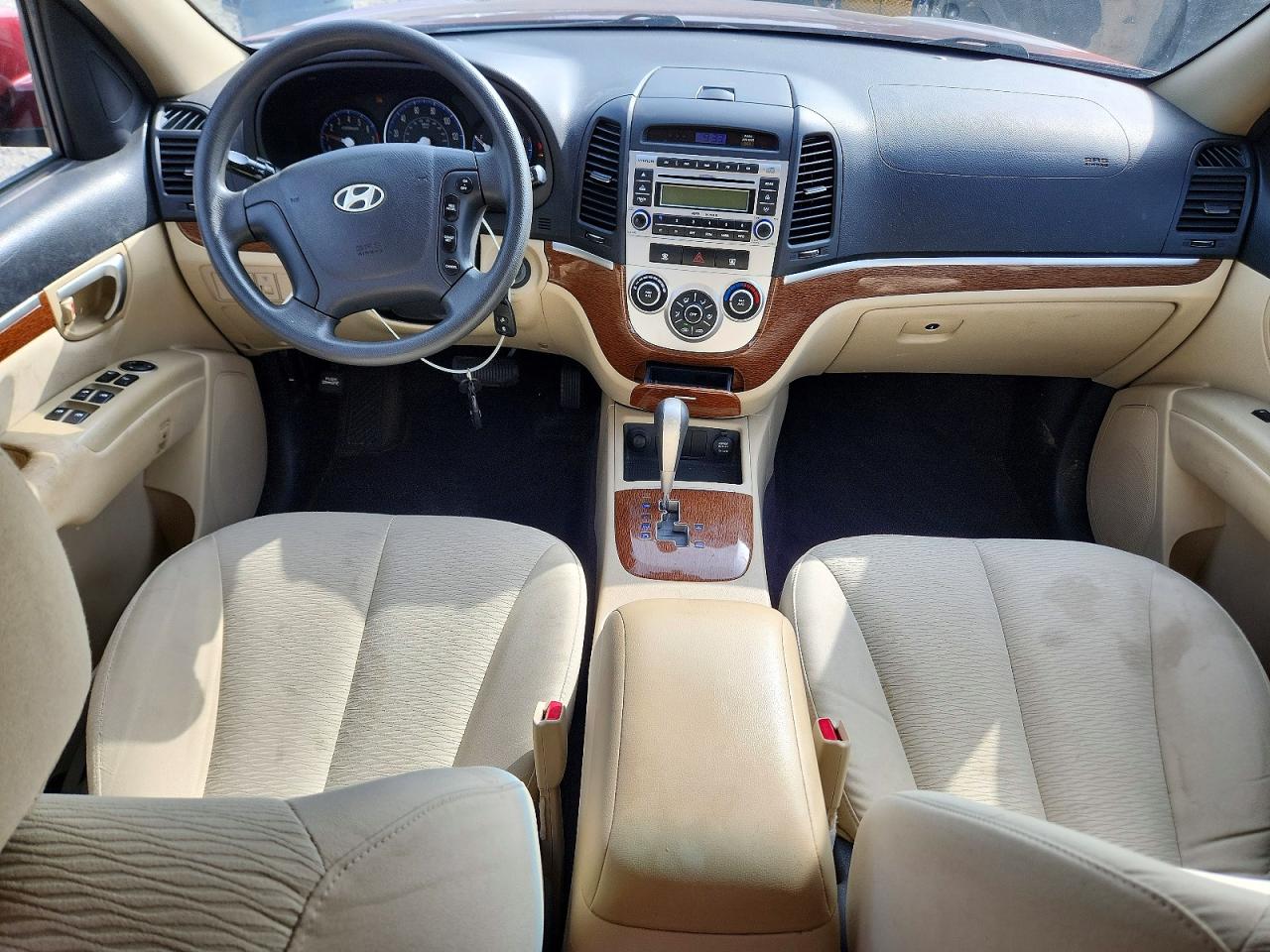 2008 Hyundai Santa Fe Gls Maroon vin: 5NMSG13D68H209926