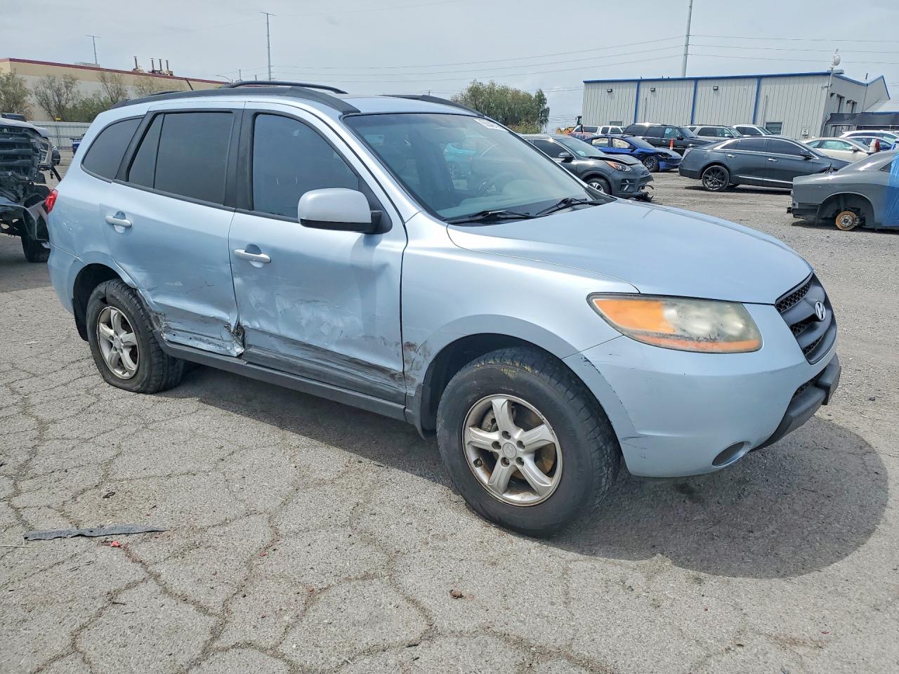 2008 Hyundai Santa Fe Gls Blue vin: 5NMSG13D68H214849