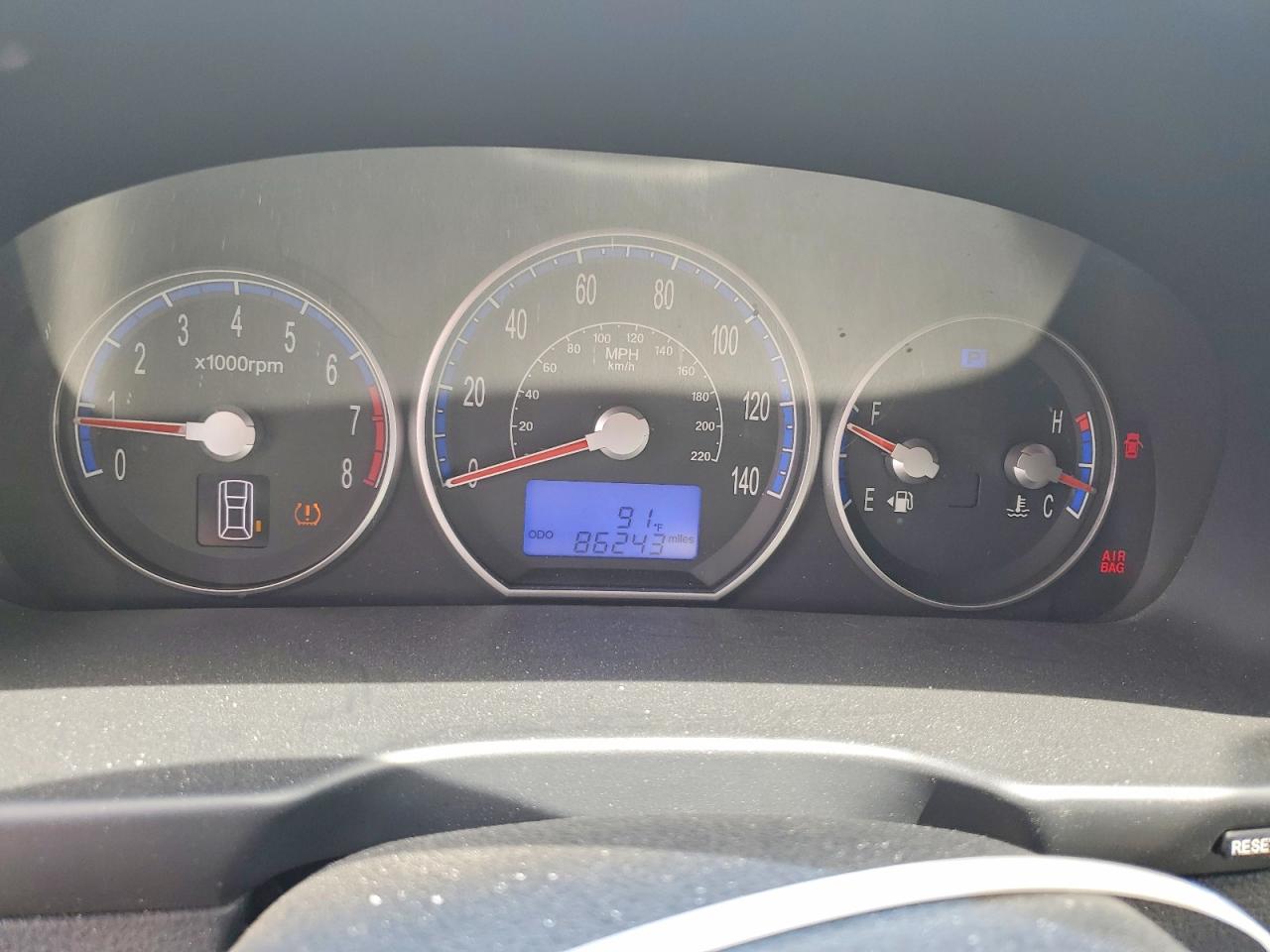 2008 Hyundai Santa Fe Gls Blue vin: 5NMSG13D68H214849