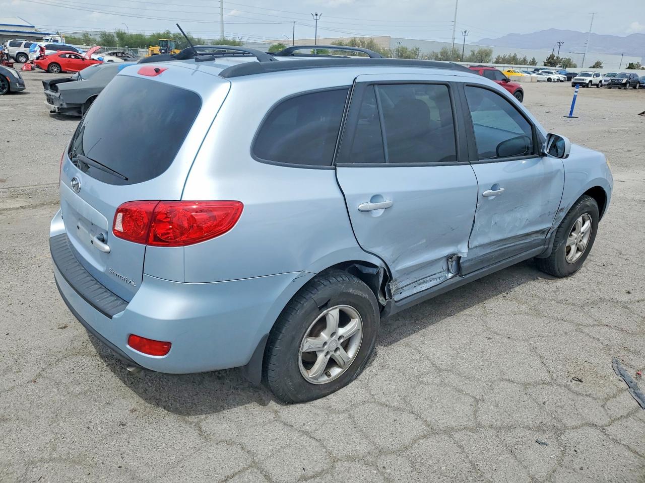 2008 Hyundai Santa Fe Gls Blue vin: 5NMSG13D68H214849