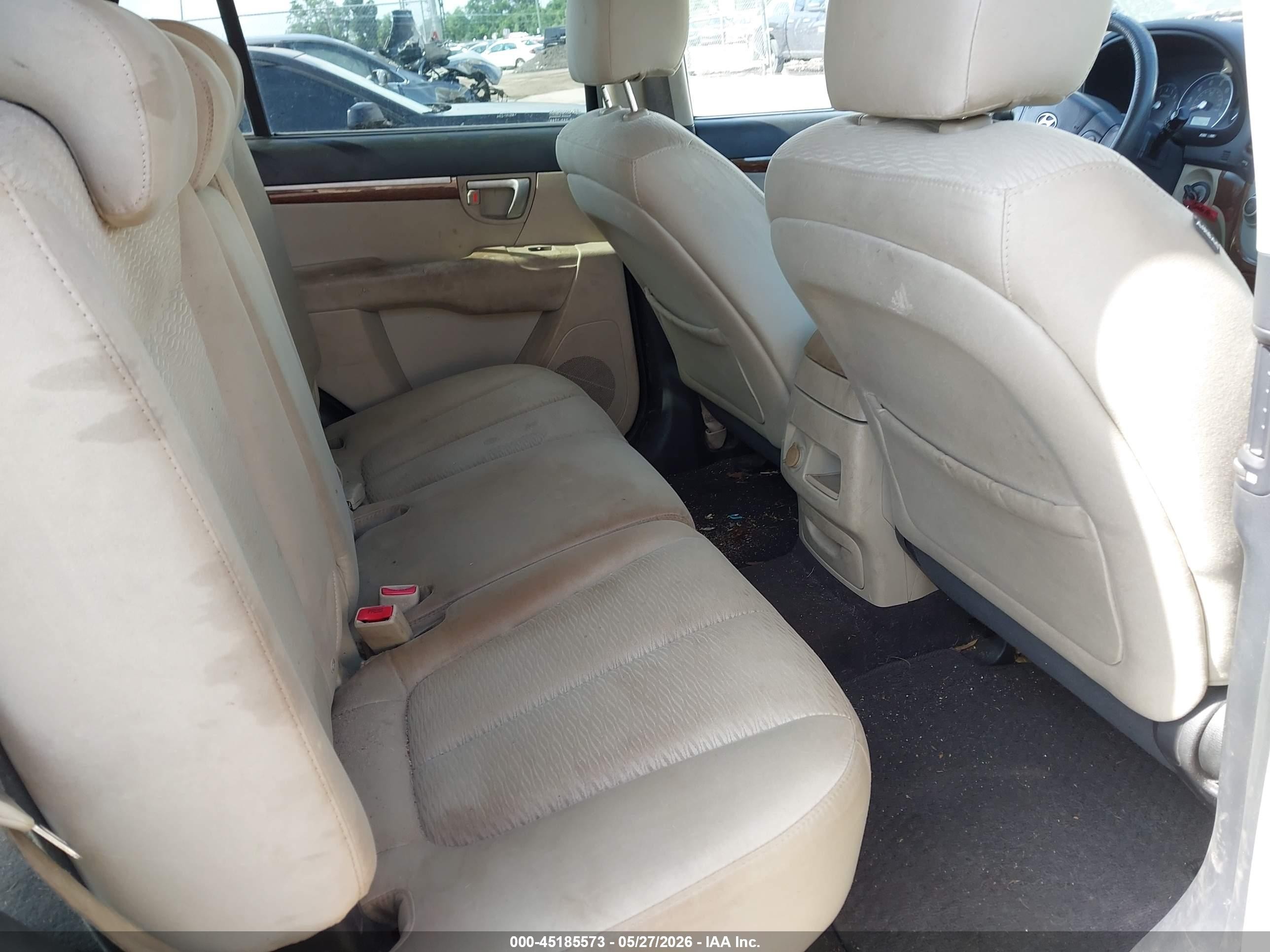 2009 Hyundai Santa Fe Gls Красный vin: 5NMSG13D69H258447