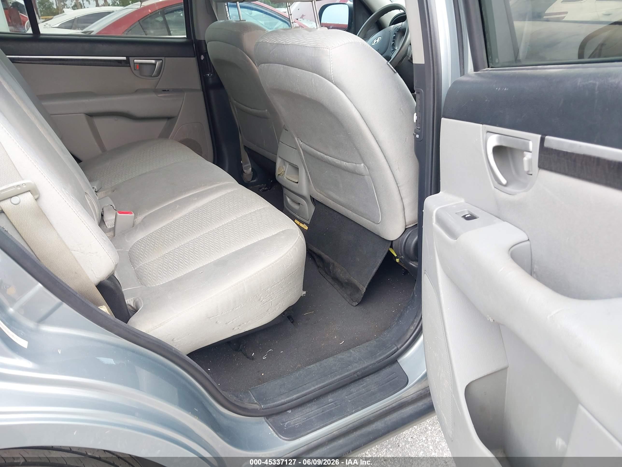 2009 Hyundai Santa Fe Gls Gray vin: 5NMSG13D69H300910