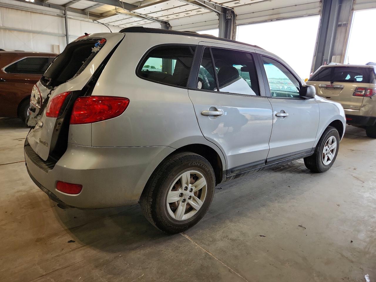 2009 Hyundai Santa Fe Gls Silver vin: 5NMSG13D69H311485