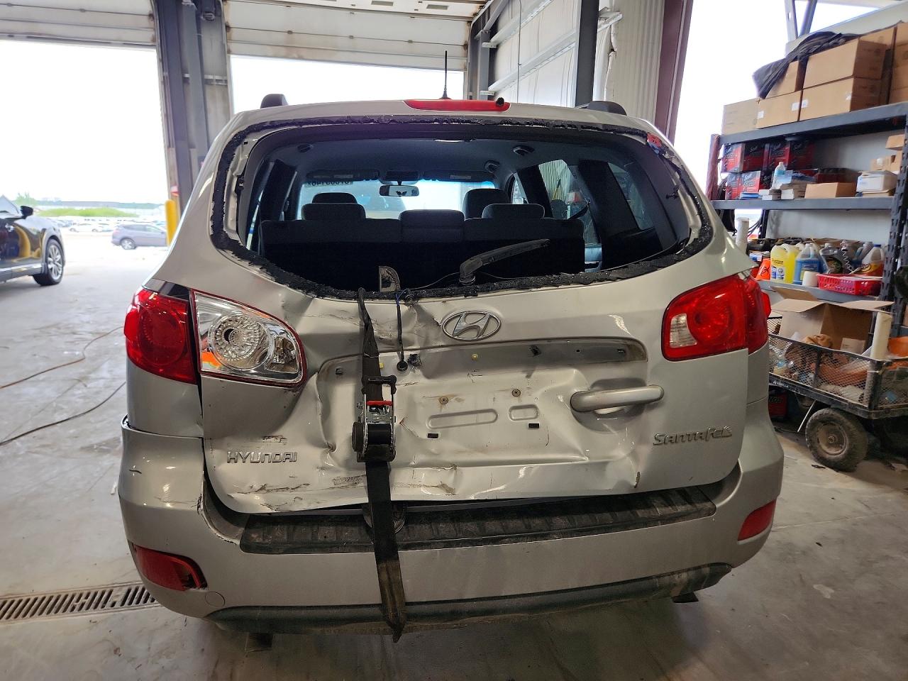 2009 Hyundai Santa Fe Gls Silver vin: 5NMSG13D69H311485